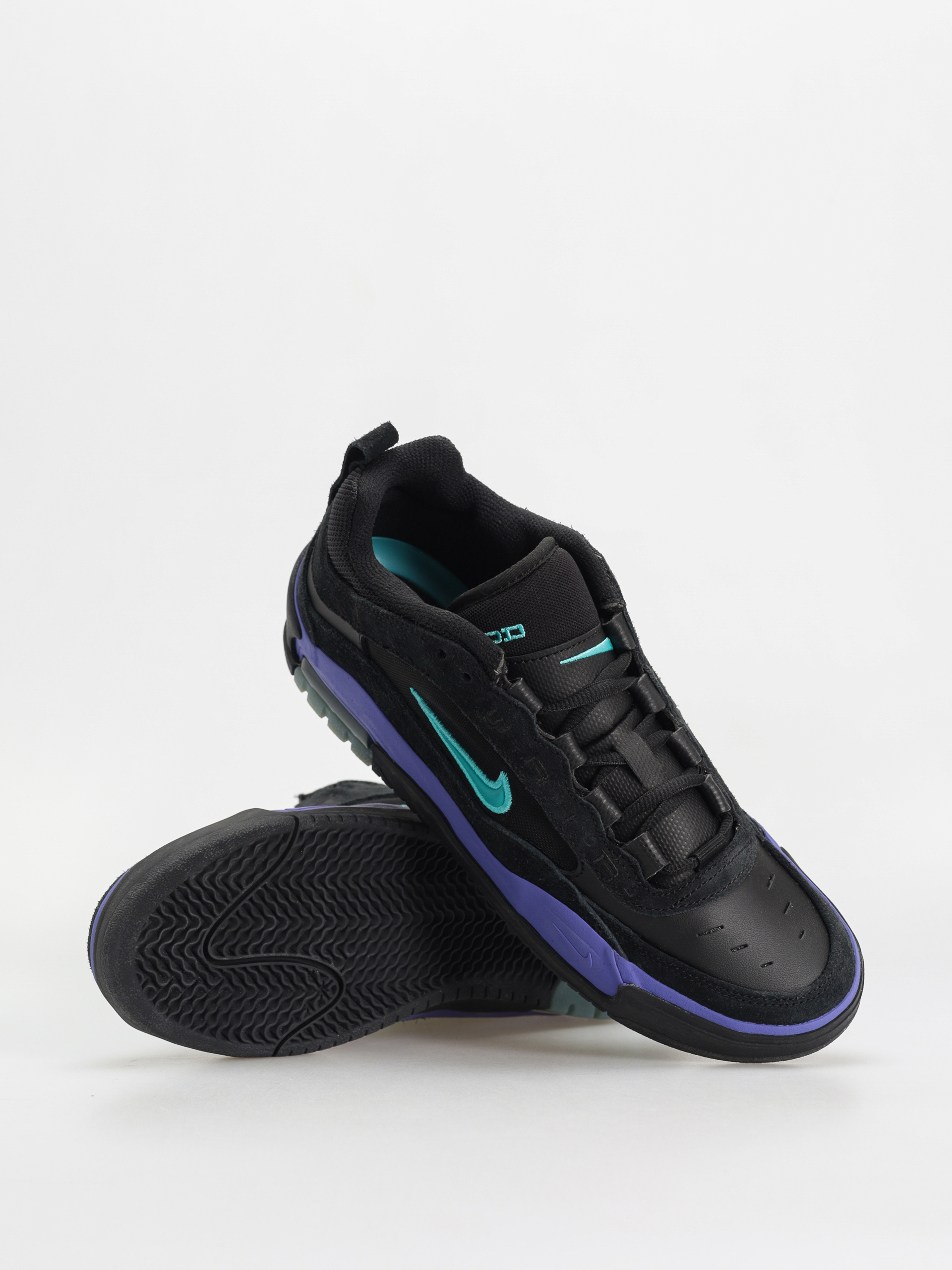 Boty Nike SB Air Max Ishod (black/dusty cactus black persian violet)