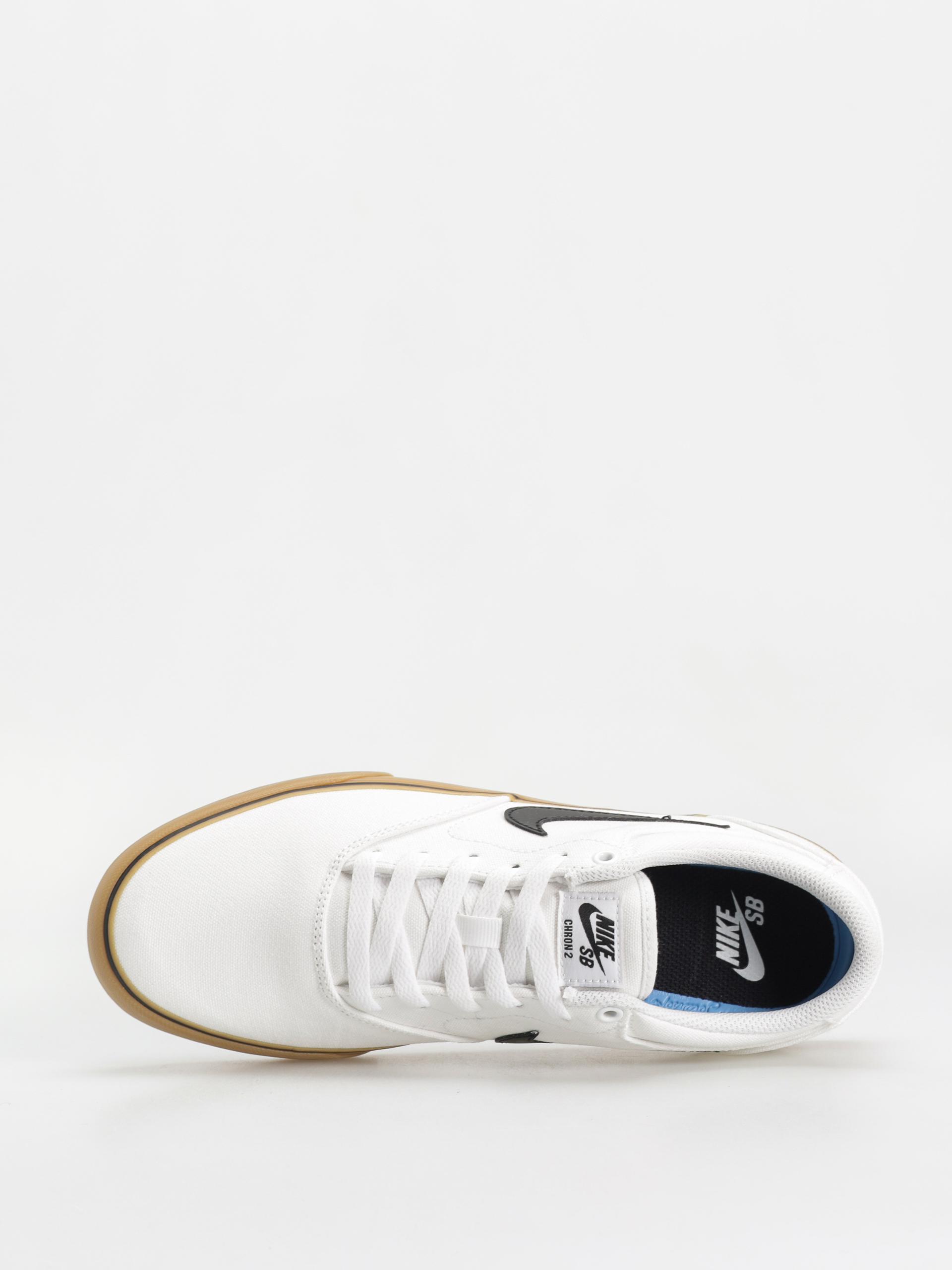 Boty Nike SB Chron 2 Canvas (white/black white gum light brown)