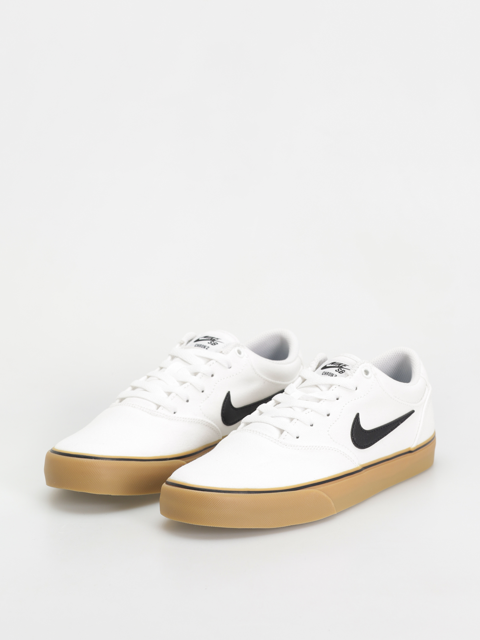 Boty Nike SB Chron 2 Canvas (white/black white gum light brown)