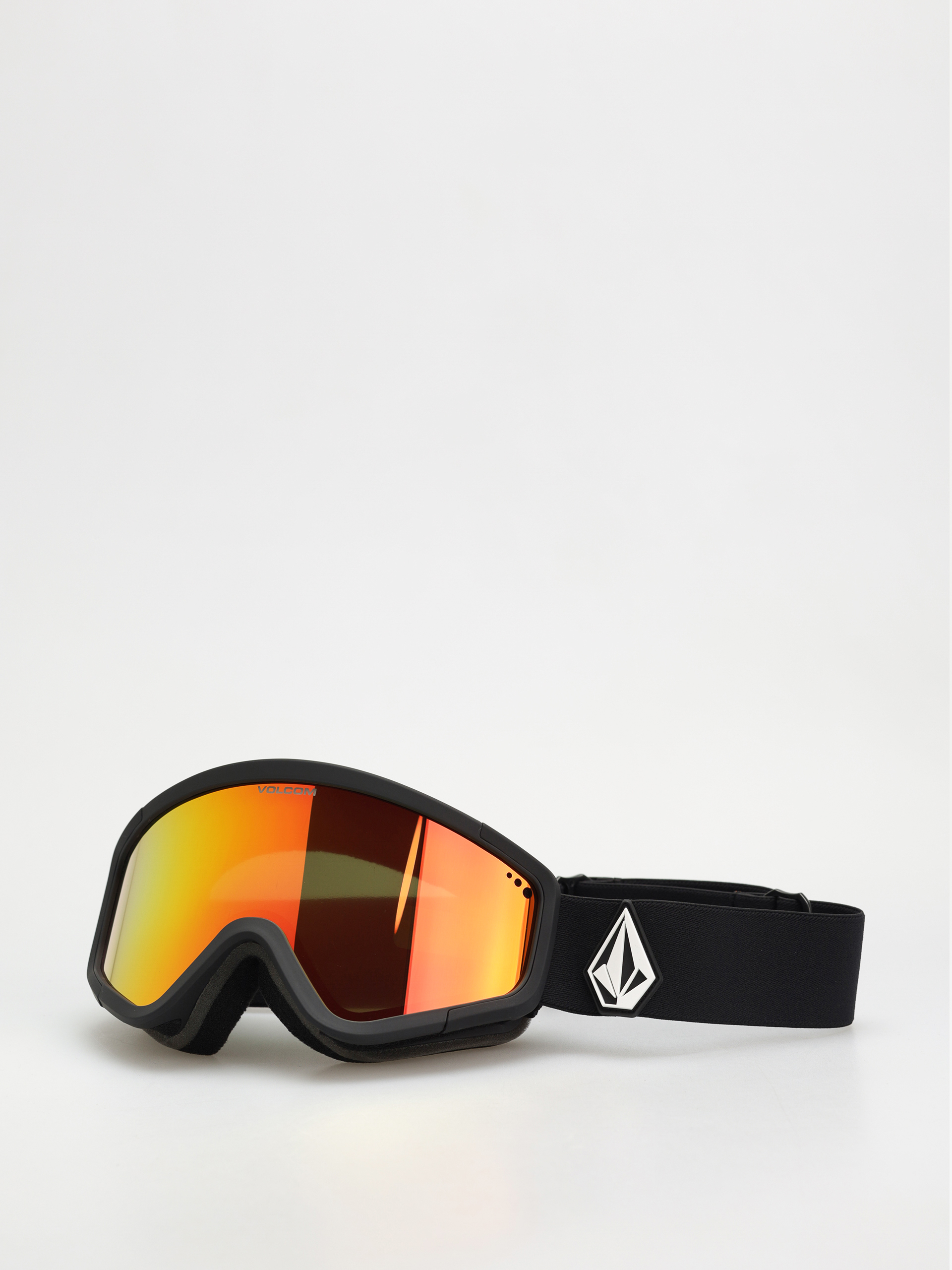 Brýle na snowboard Volcom Attunga (matte black/red chrome+bl yellow)