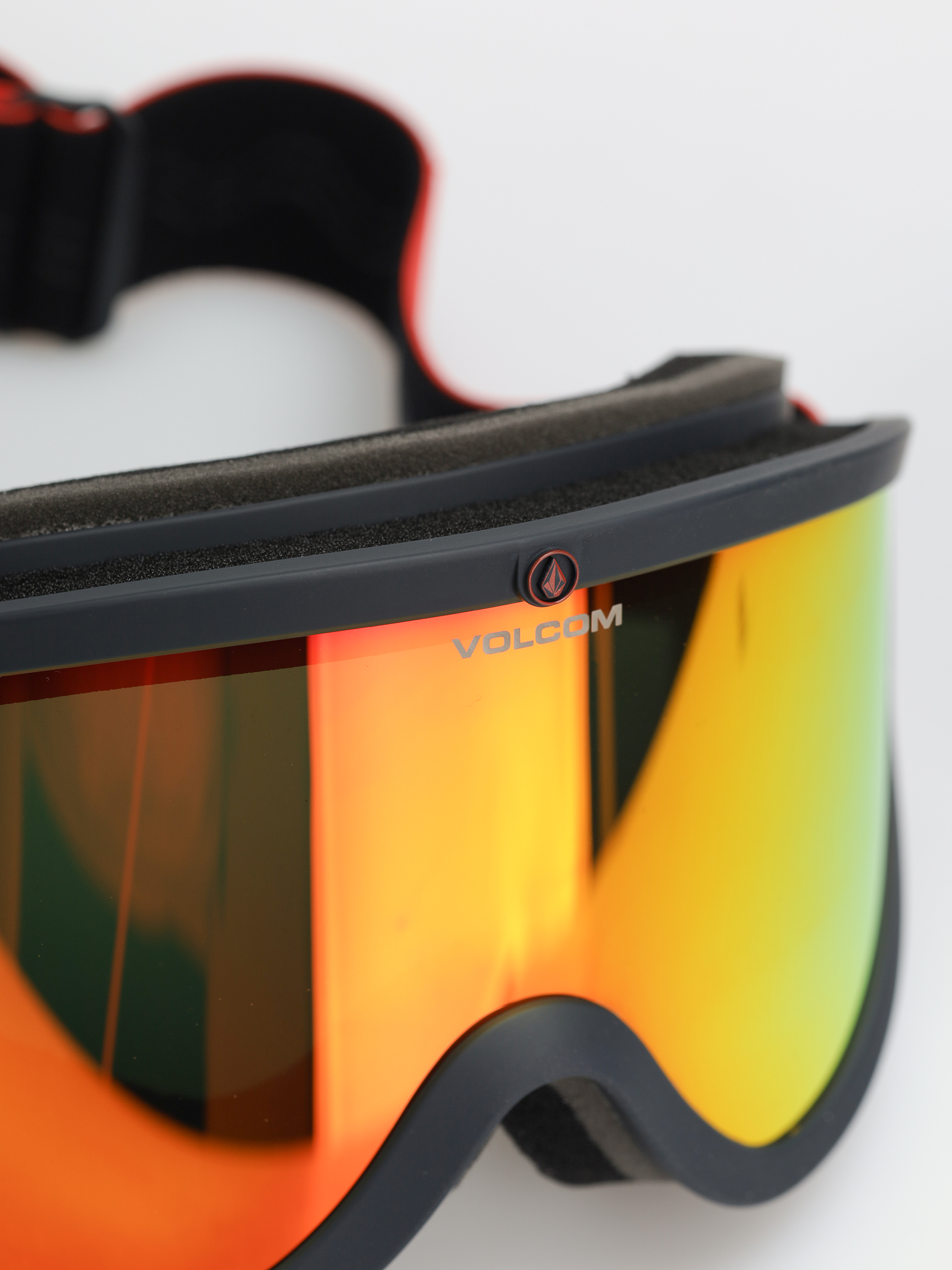 Brýle na snowboard Volcom Footprints (cms cbt/red chrome+bl rose)