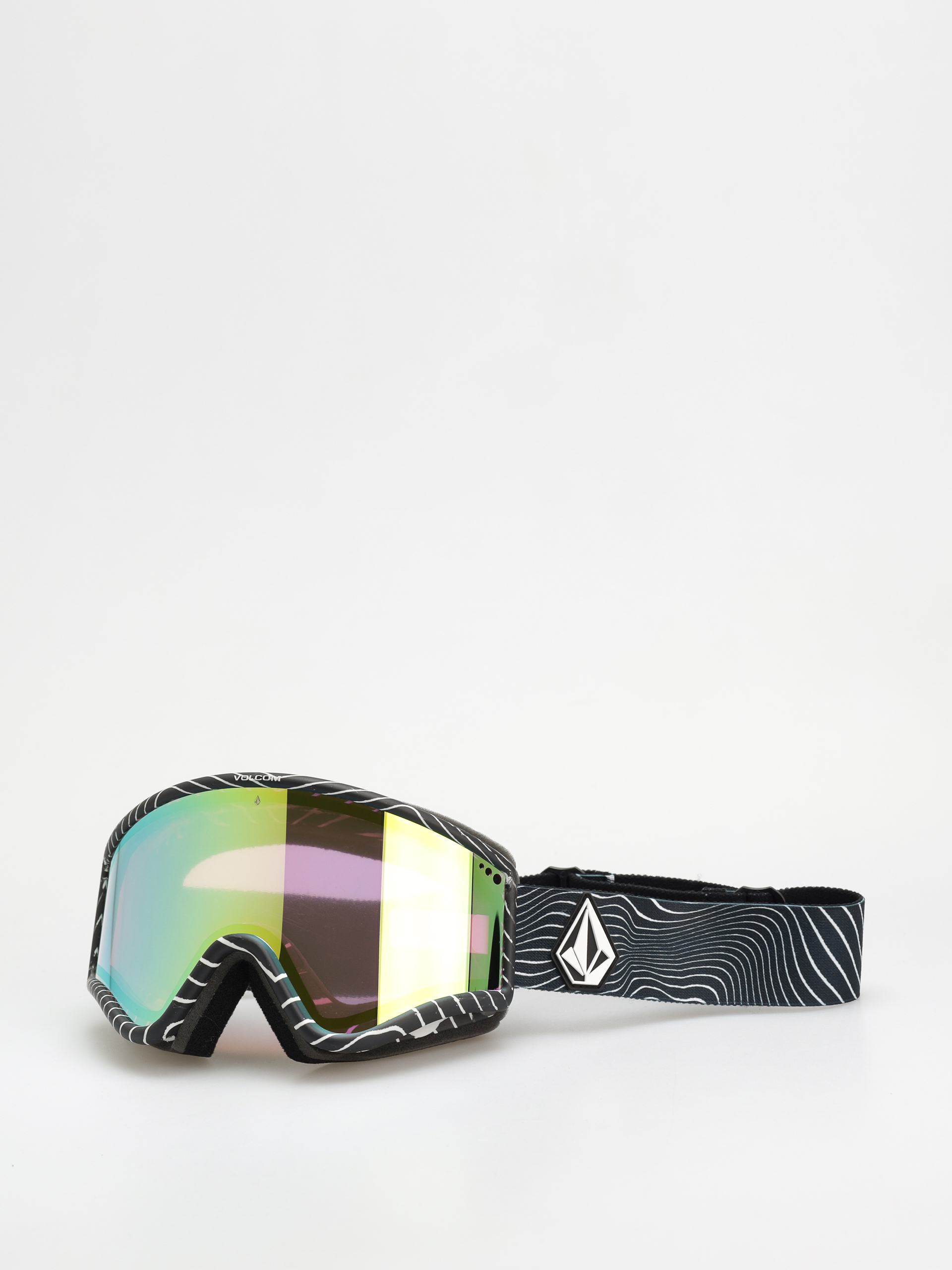 Brýle na snowboard Volcom Yae (op art/gold chrome+bl rose)