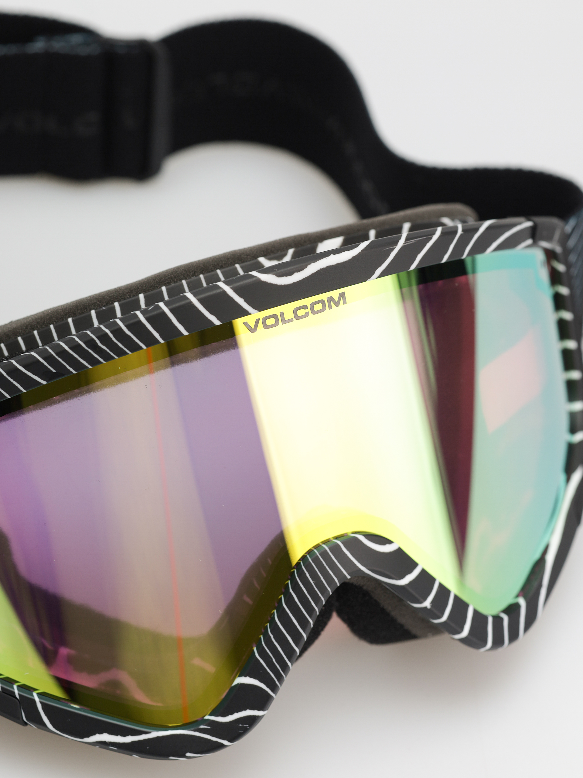 Brýle na snowboard Volcom Attunga (op art/gold chrome+bl rose)