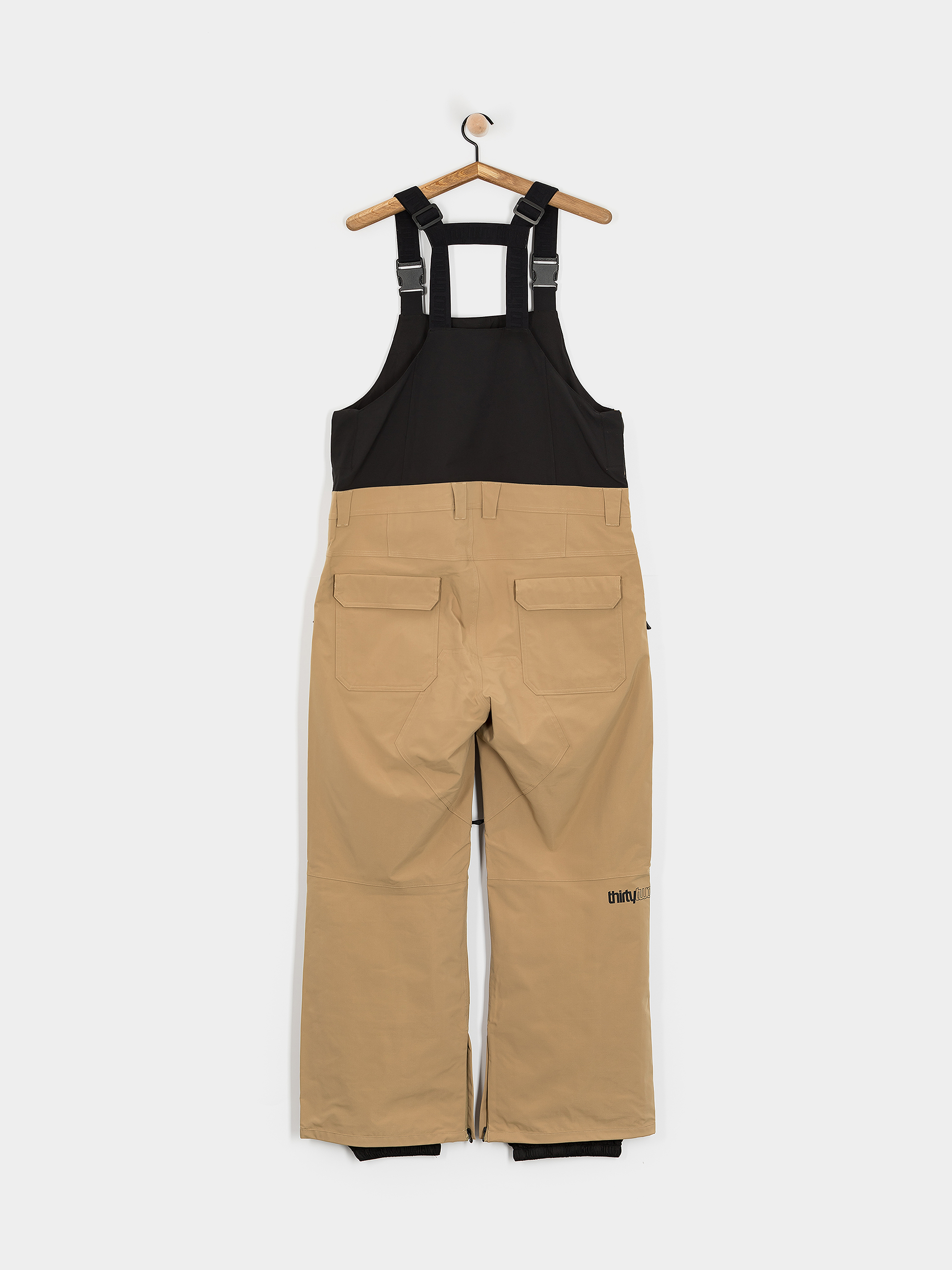 Pánské Snowboardové kalhoty  ThirtyTwo Basement Bib (khaki)