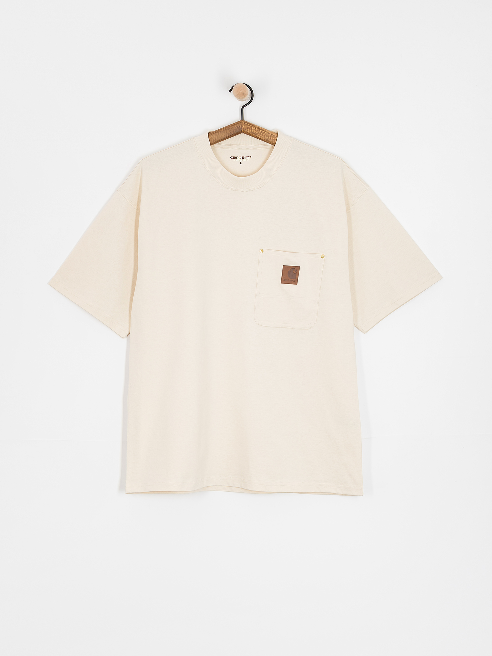 Tričko Carhartt WIP Eldon Pocket (natural)