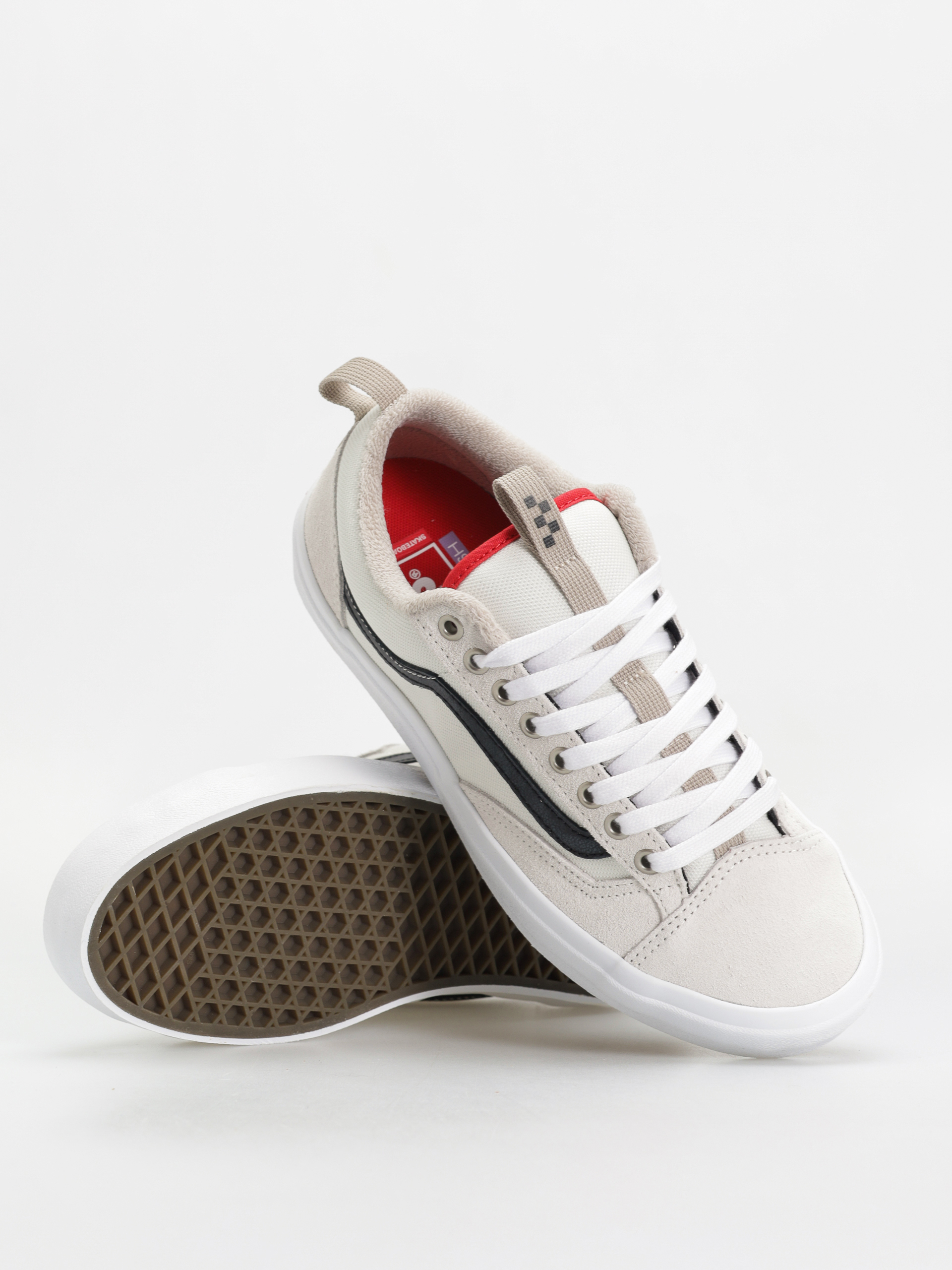 Boty Vans Skate Old Skool 36 + (antique white/black)