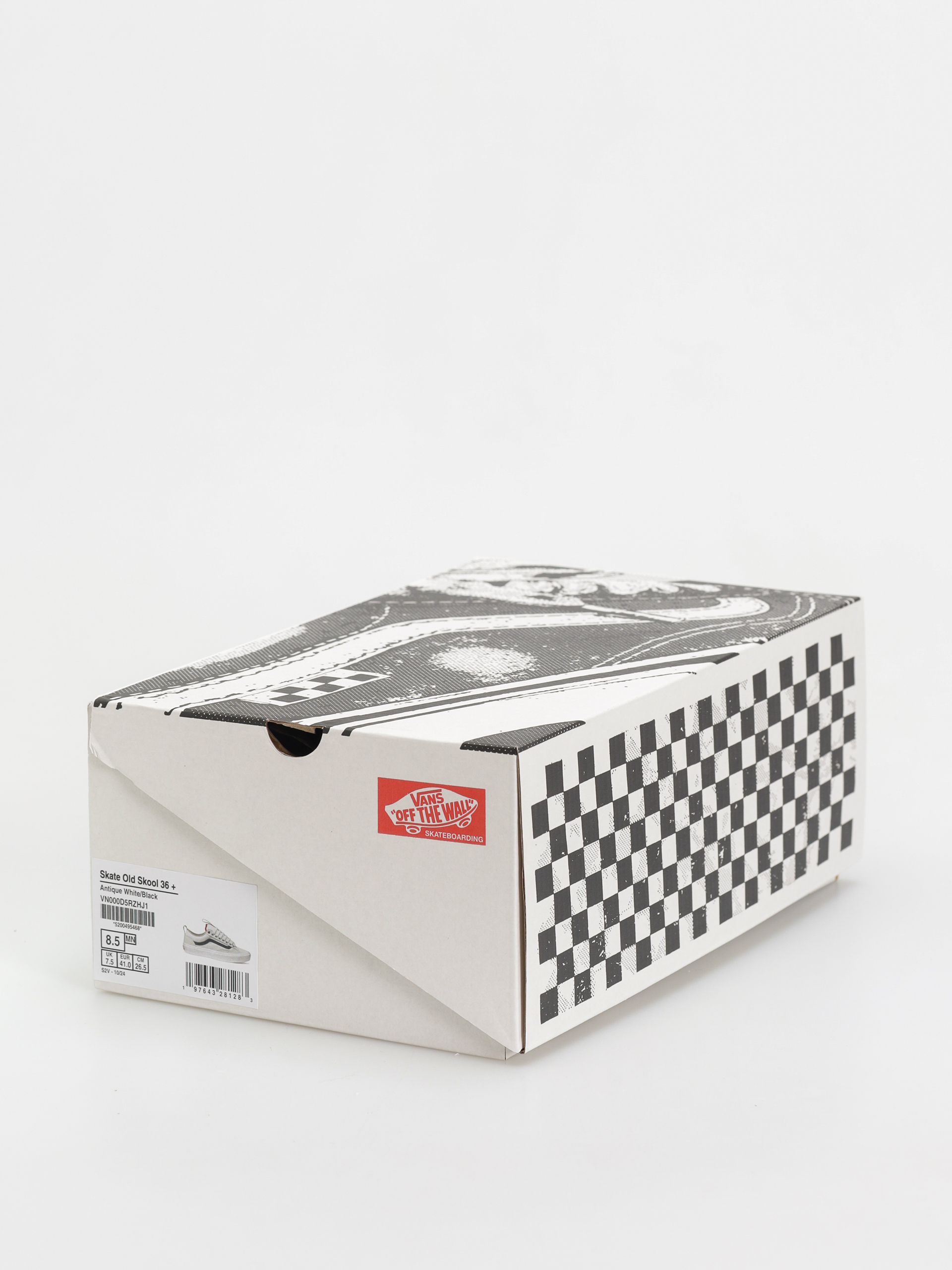 Boty Vans Skate Old Skool 36 + (antique white/black)