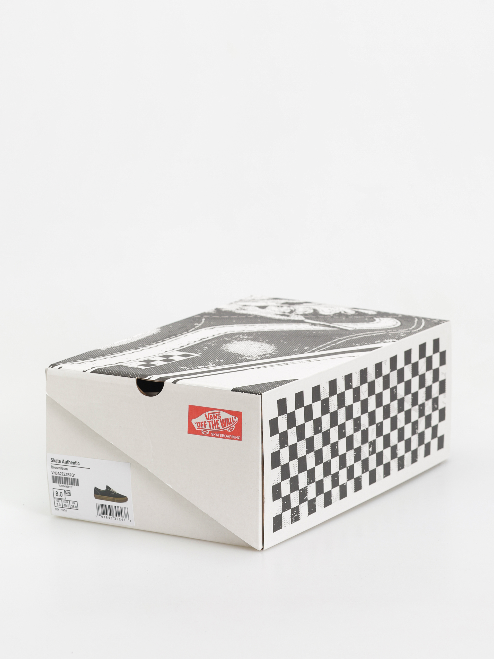 Boty Vans Skate Authentic (brown/gum)