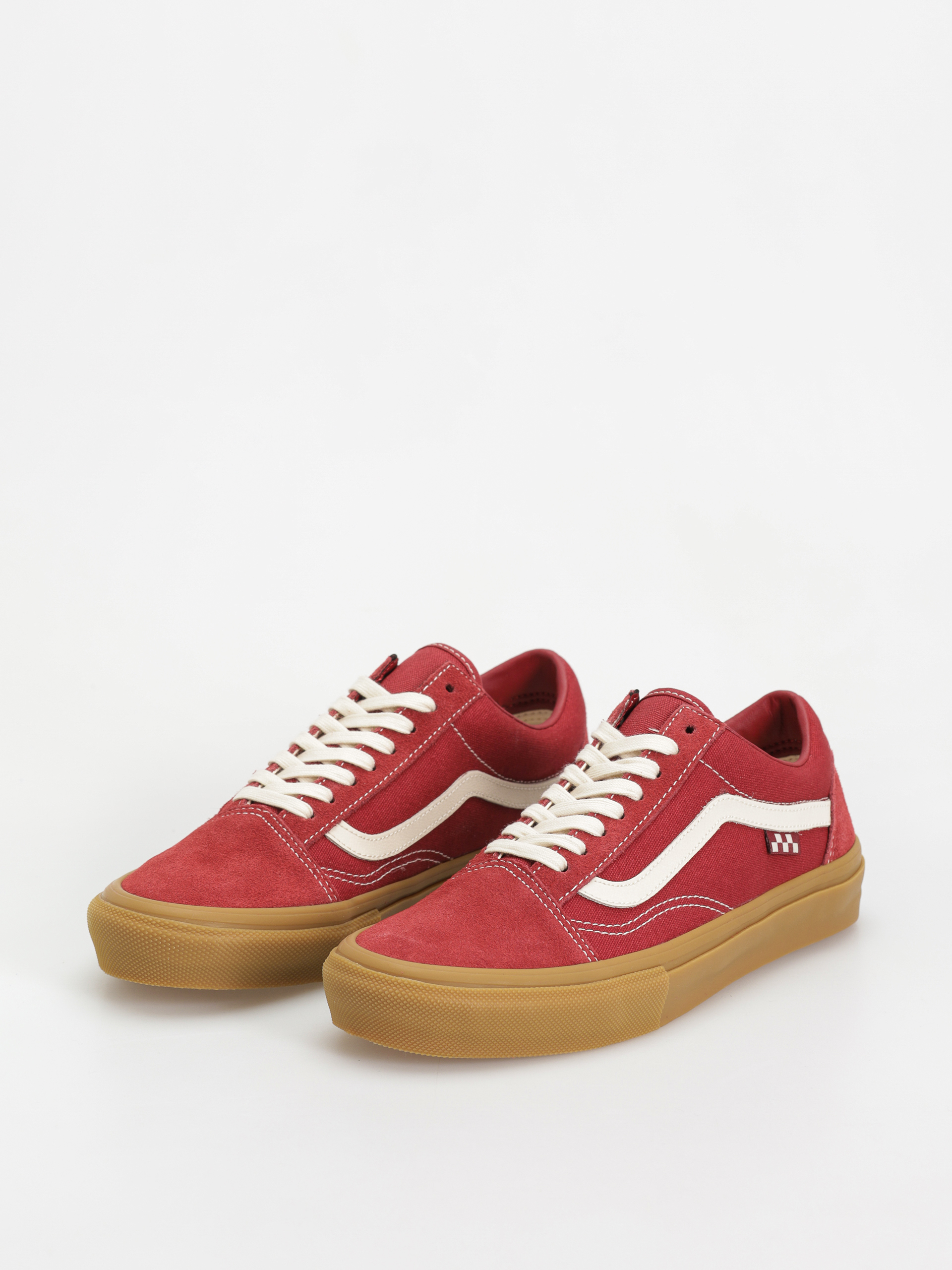 Boty Vans Skate Old Skool (red/gum)