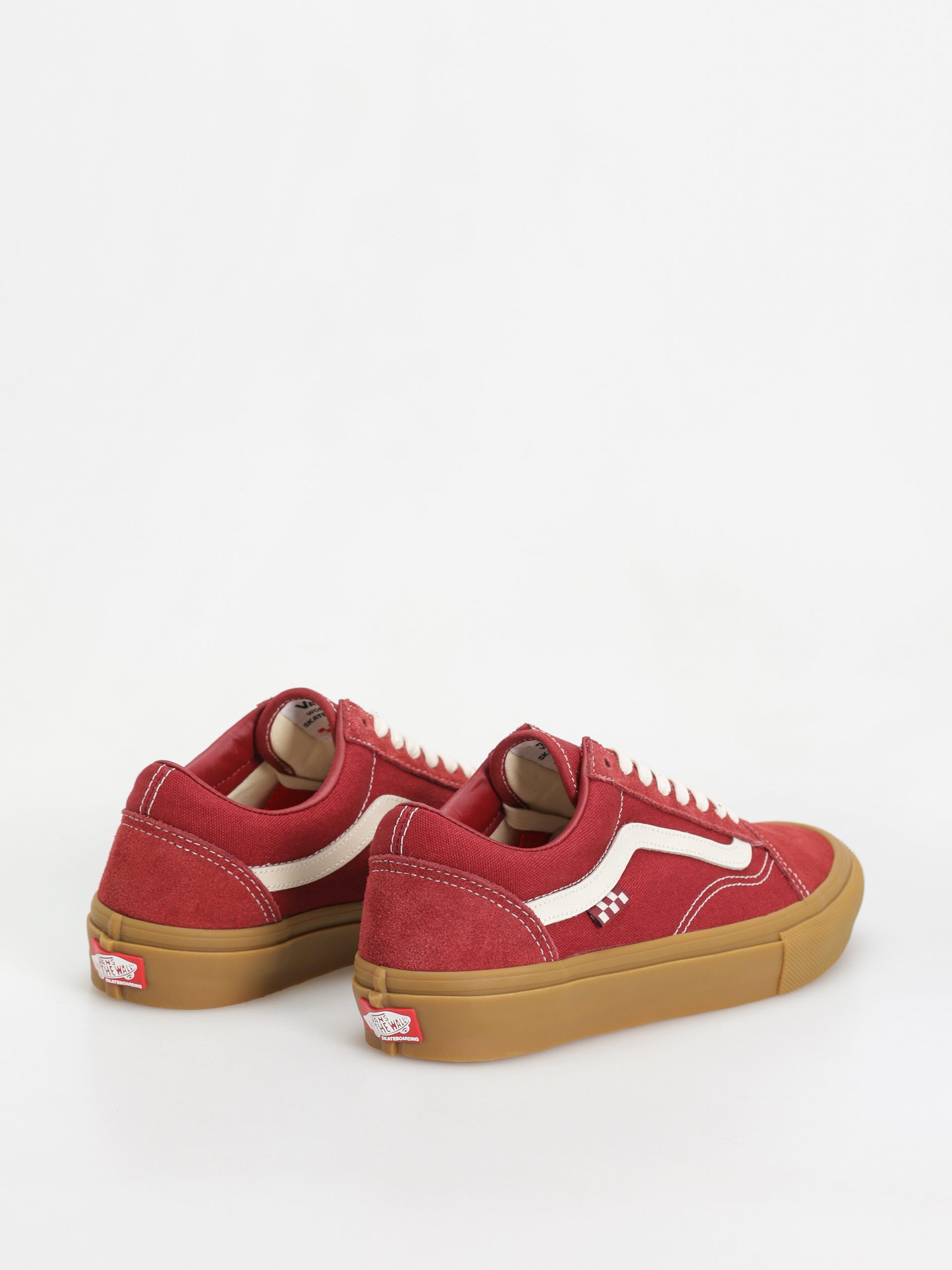 Boty Vans Skate Old Skool (red/gum)
