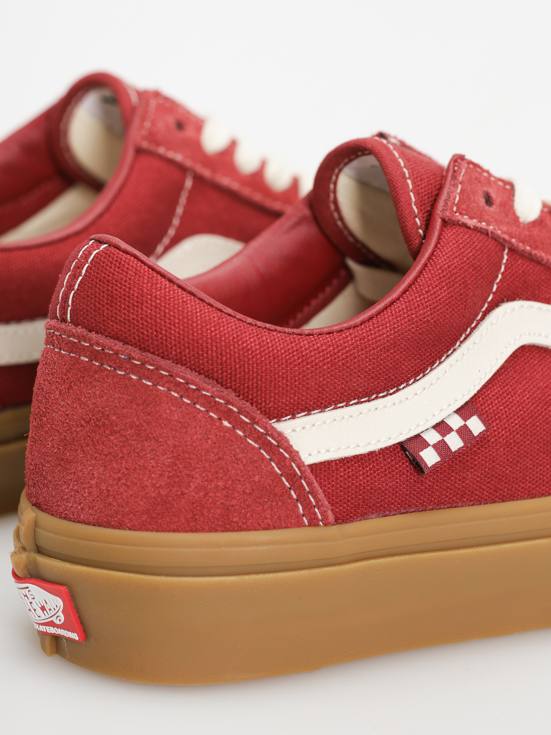 Boty Vans Skate Old Skool (red/gum)