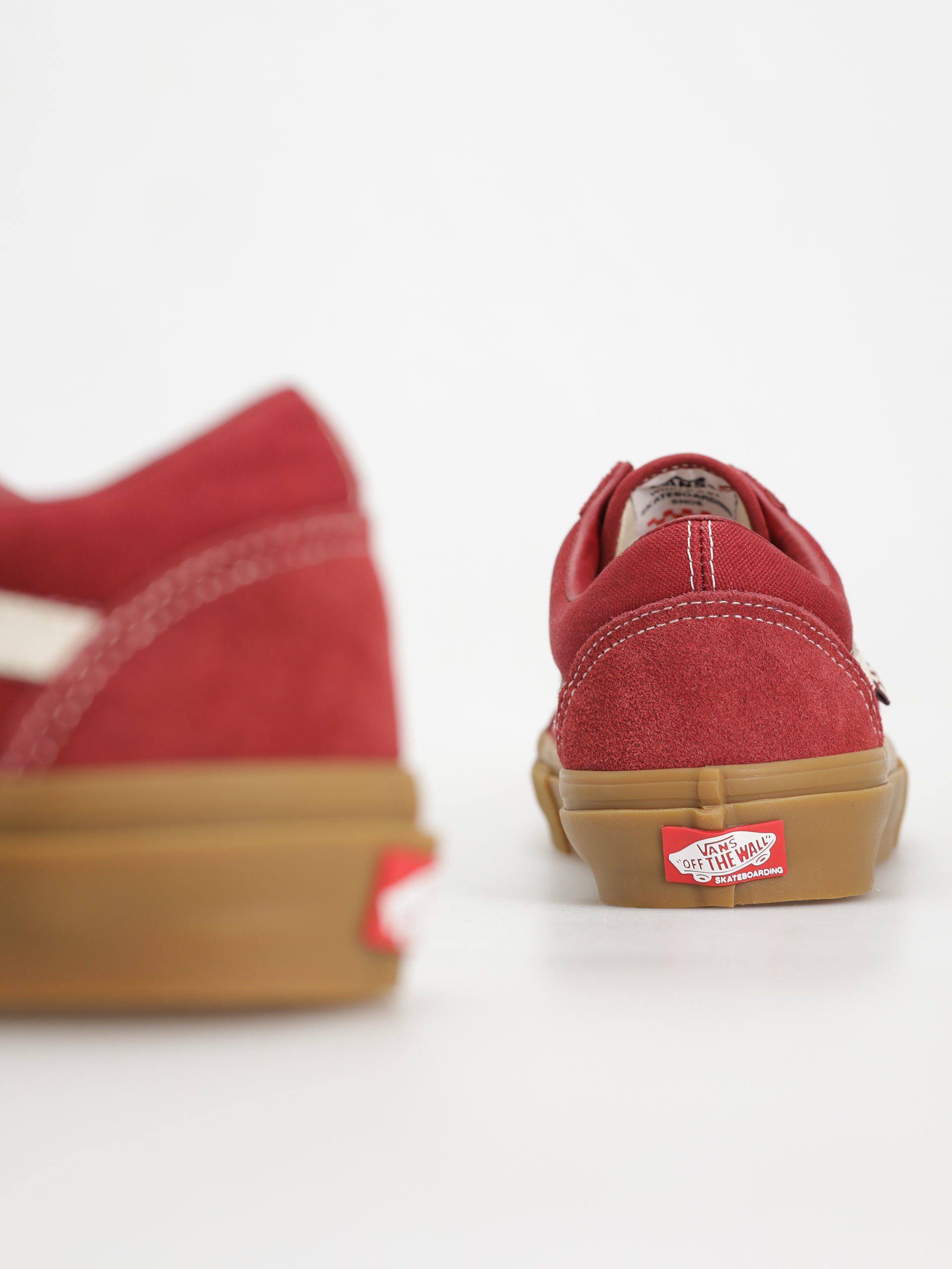 Boty Vans Skate Old Skool (red/gum)