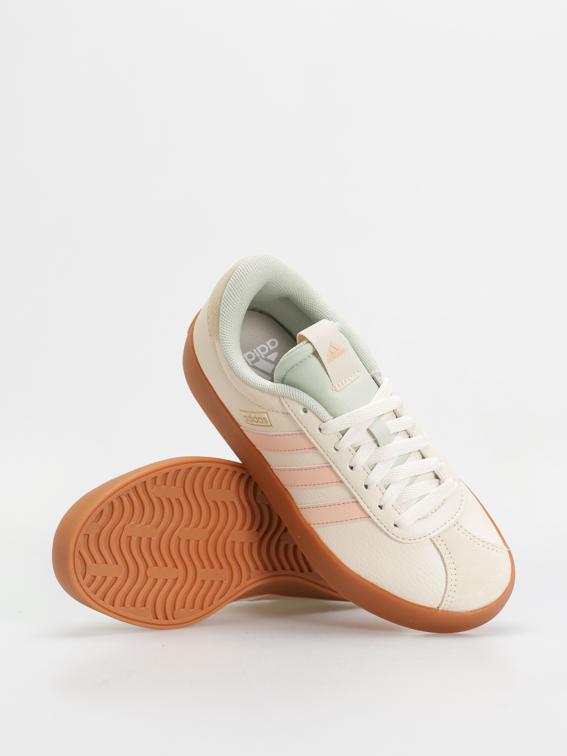Boty adidas Vl Court 3.0 Wmn (wonwhi/powcor/lingrn)