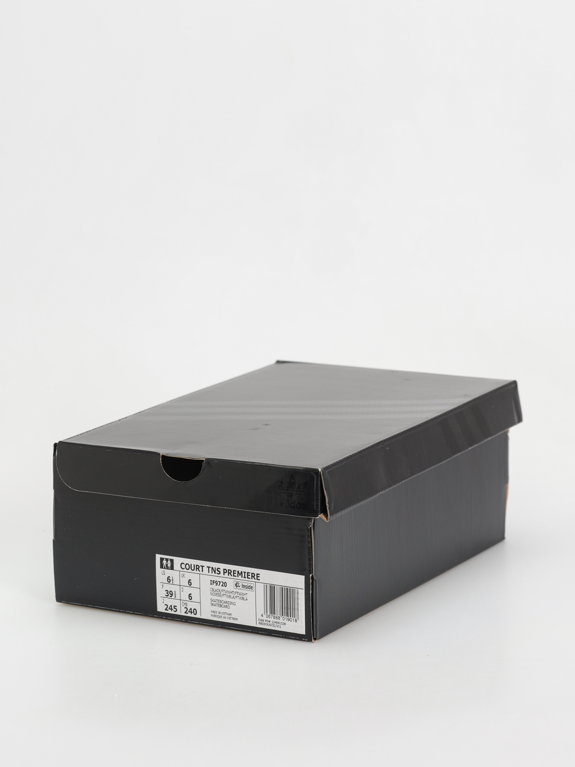 Boty adidas Court Tns Premiere (cblack/ftwwht/ftwwht)