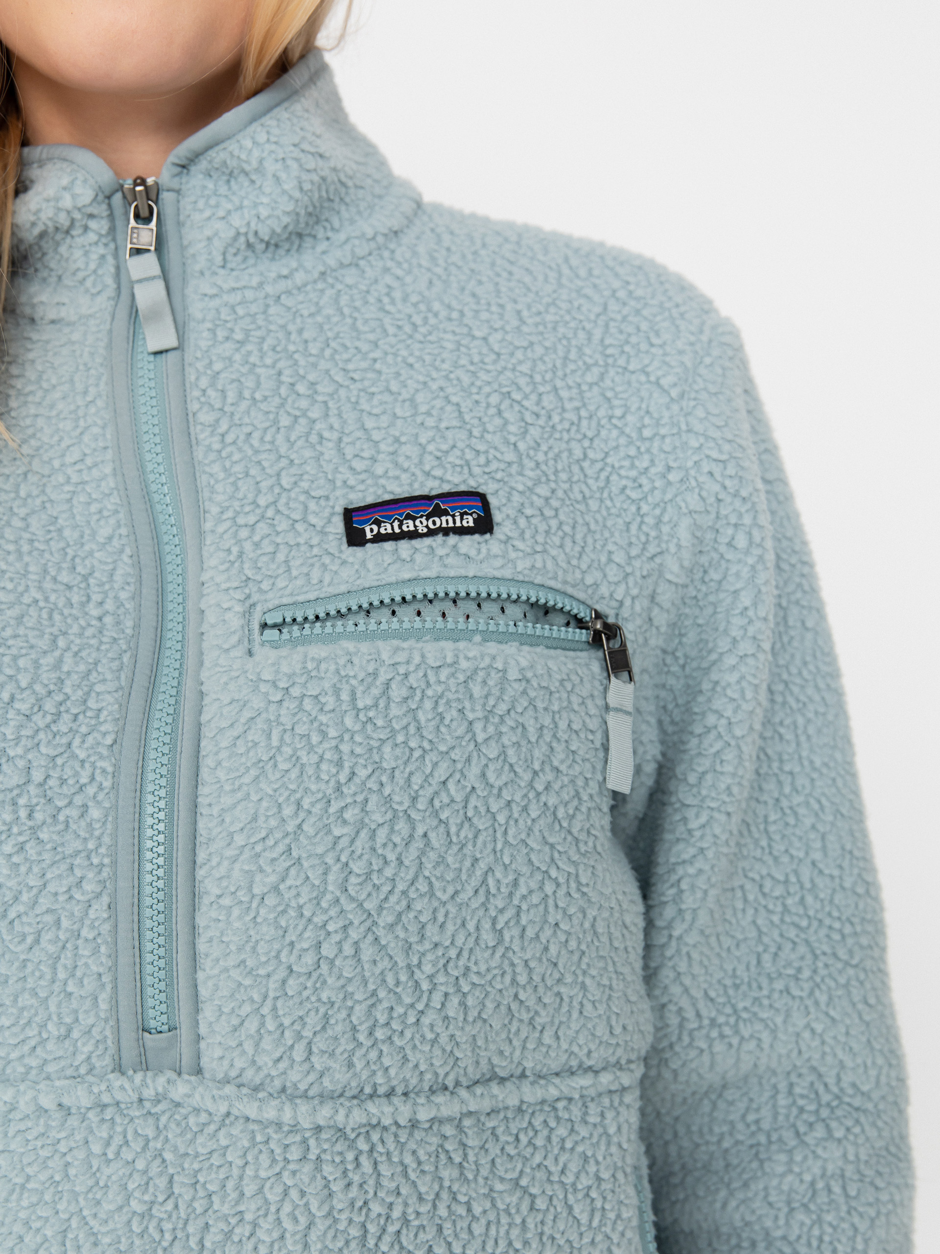Dámský Fleecová mikina Patagonia Retro Pile Marsupial (thermal blue)