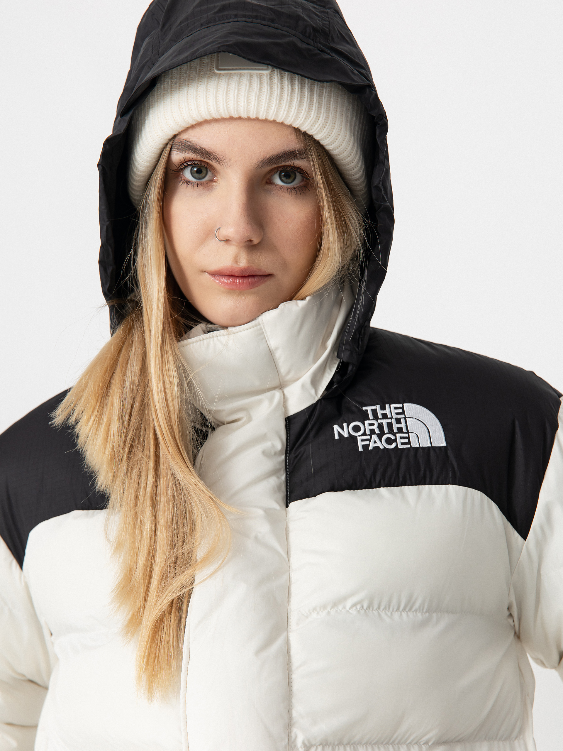 Bunda The North Face Limbara Insulated Wmn (white dune)