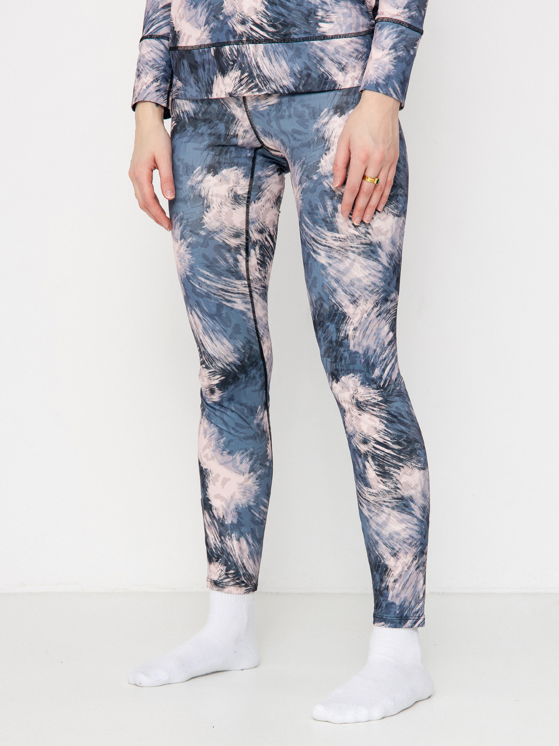 Dámské Termoleginy Roxy Daybreak Brushed (darknight)