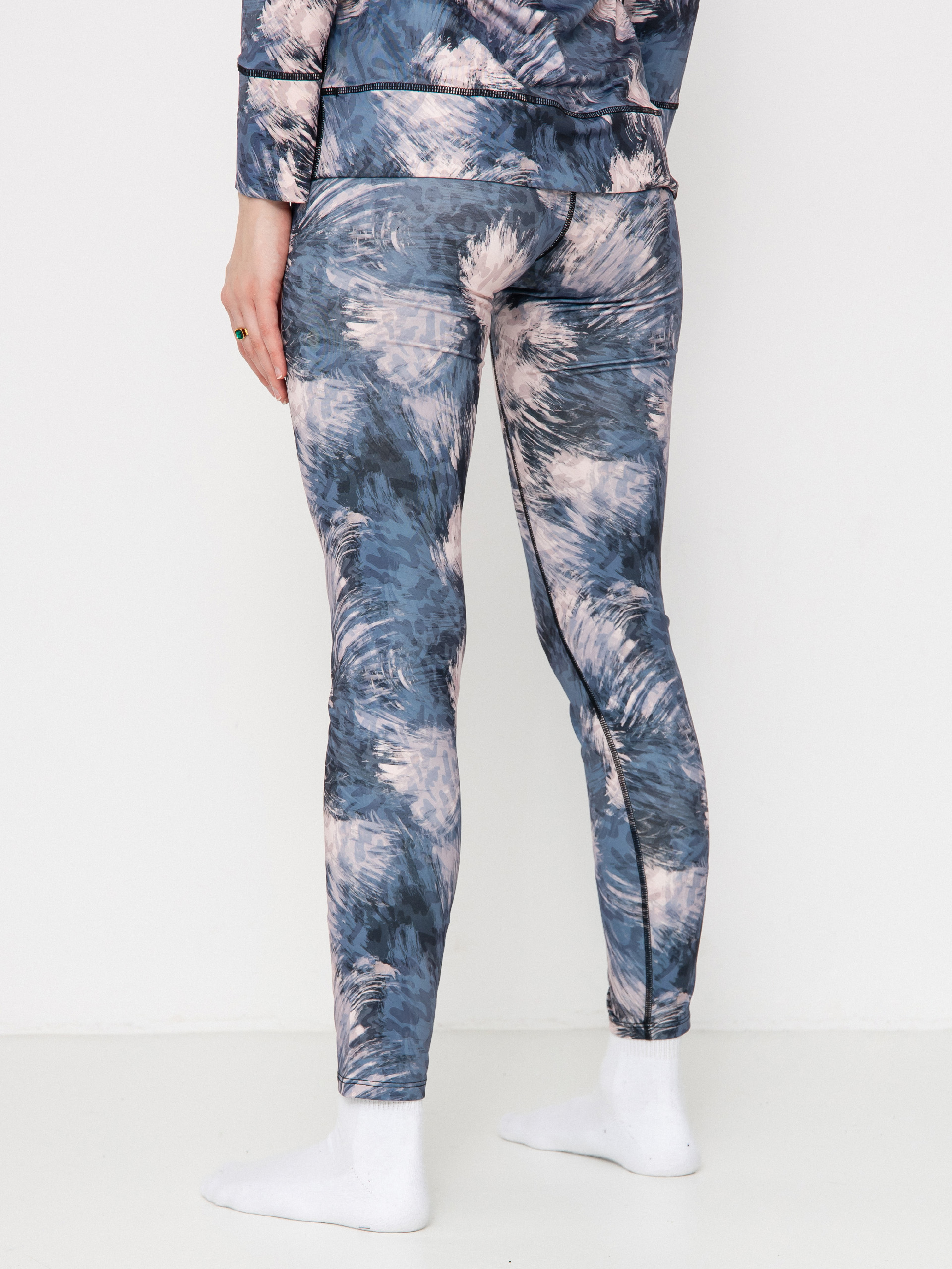 Dámské Termoleginy Roxy Daybreak Brushed (darknight)