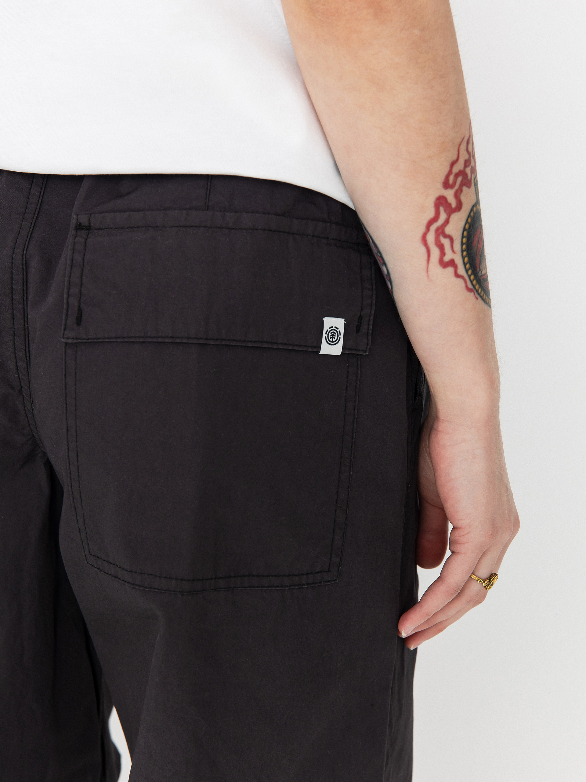 Kalhoty Element Parapente Lt Wmn (off black)