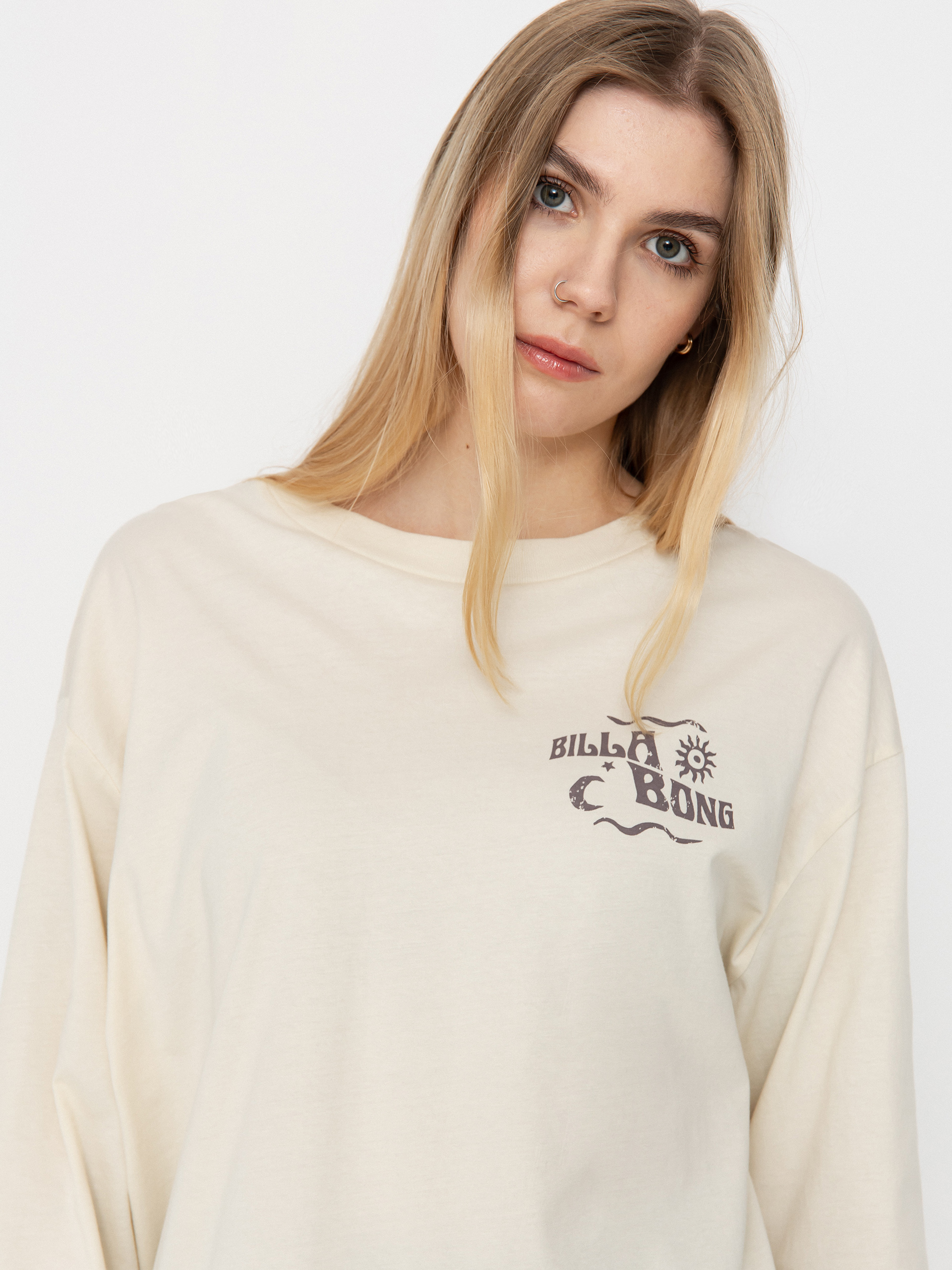 Triko Billabong No Bad Days Wmn (white cap)