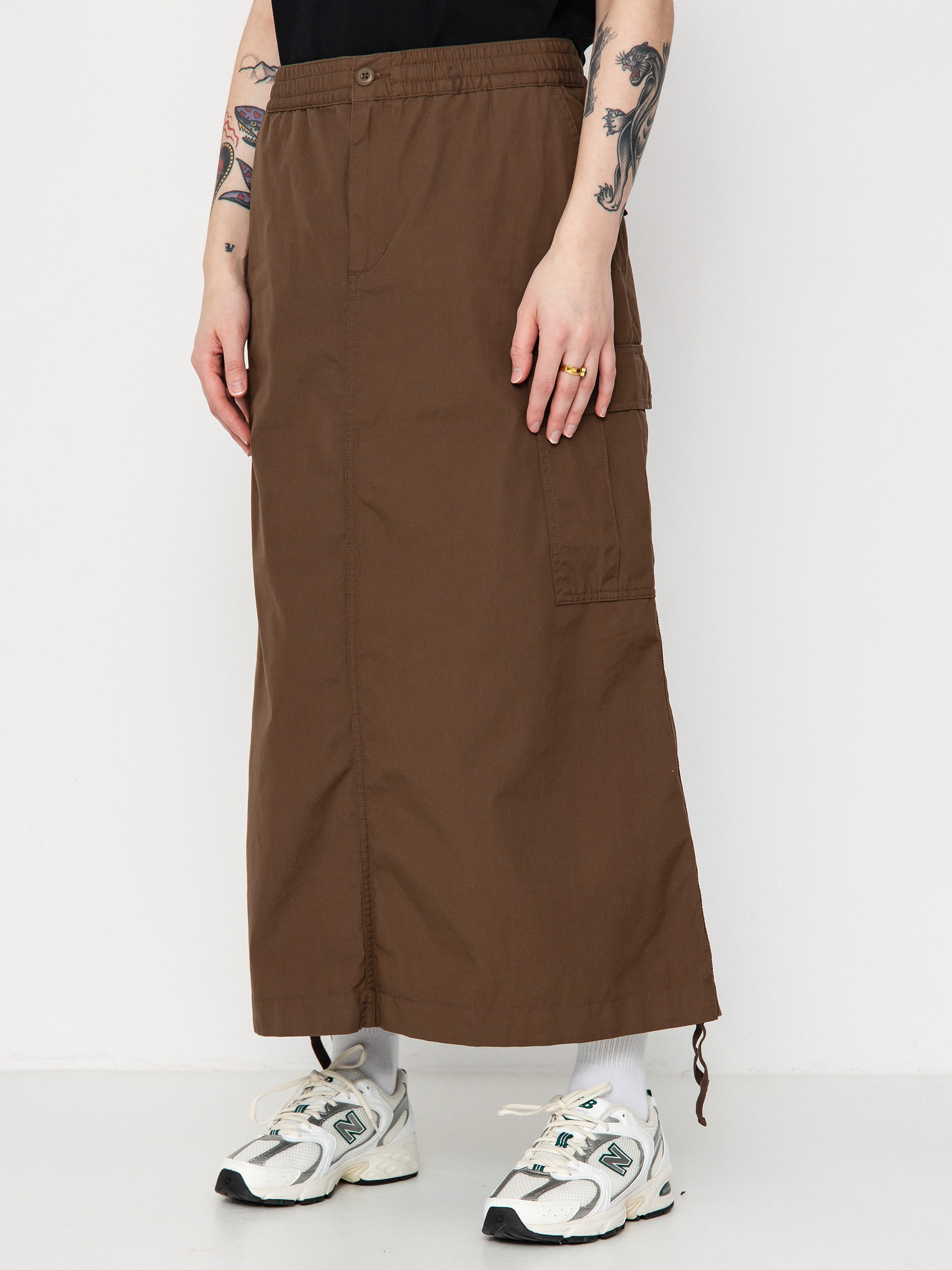Sukně Carhartt WIP Cargo Long Wmn (chocolate)