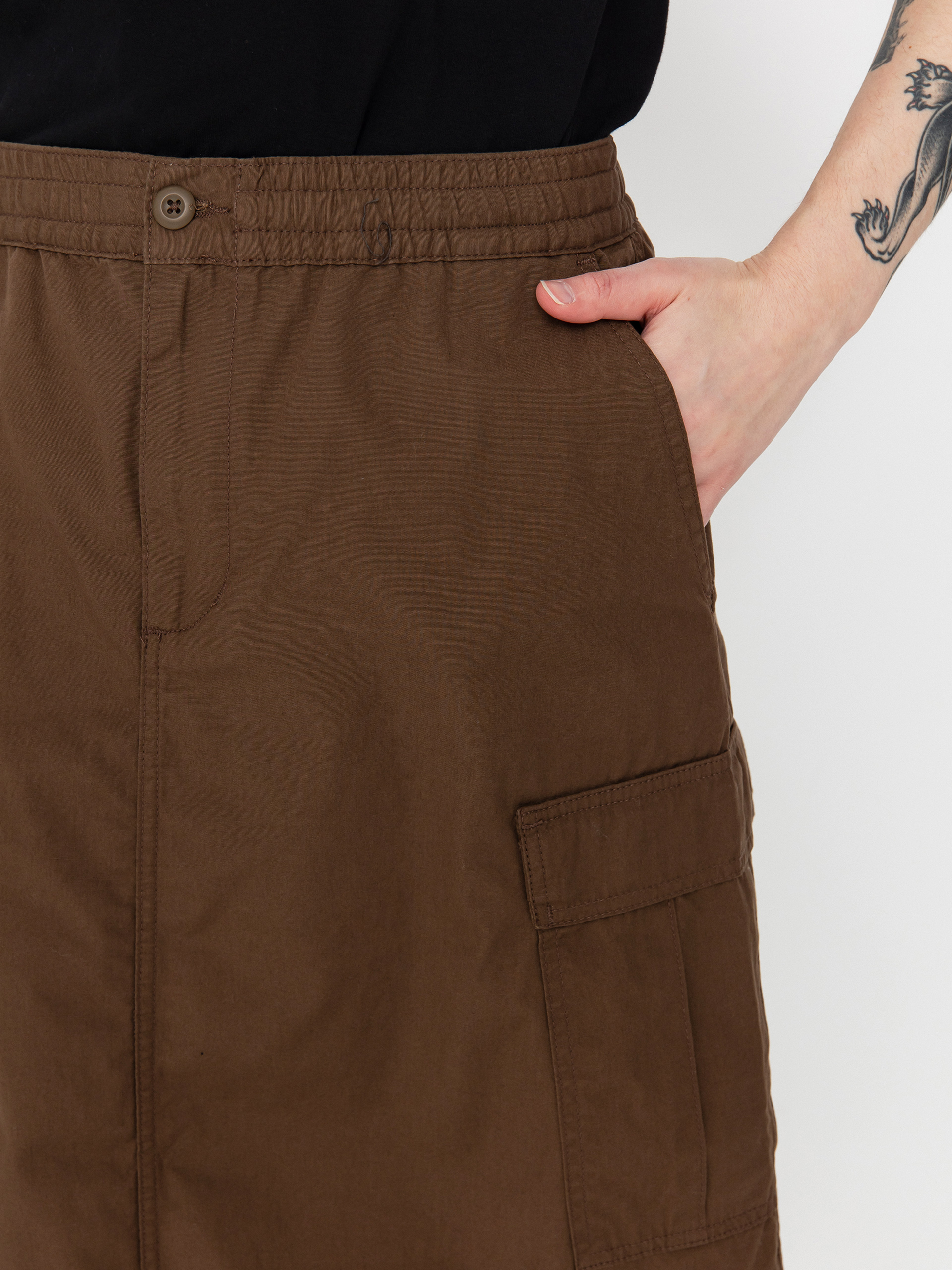 Sukně Carhartt WIP Cargo Long Wmn (chocolate)