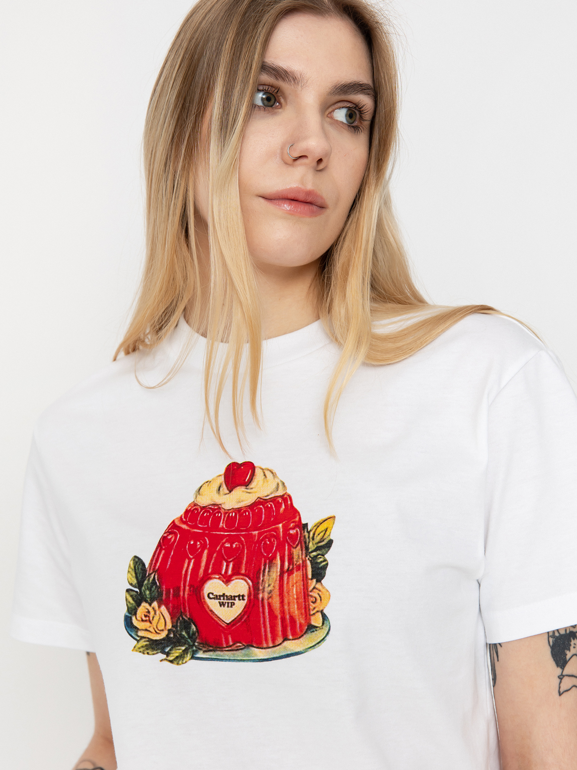 Tričko Carhartt WIP Pudding Wmn (white)