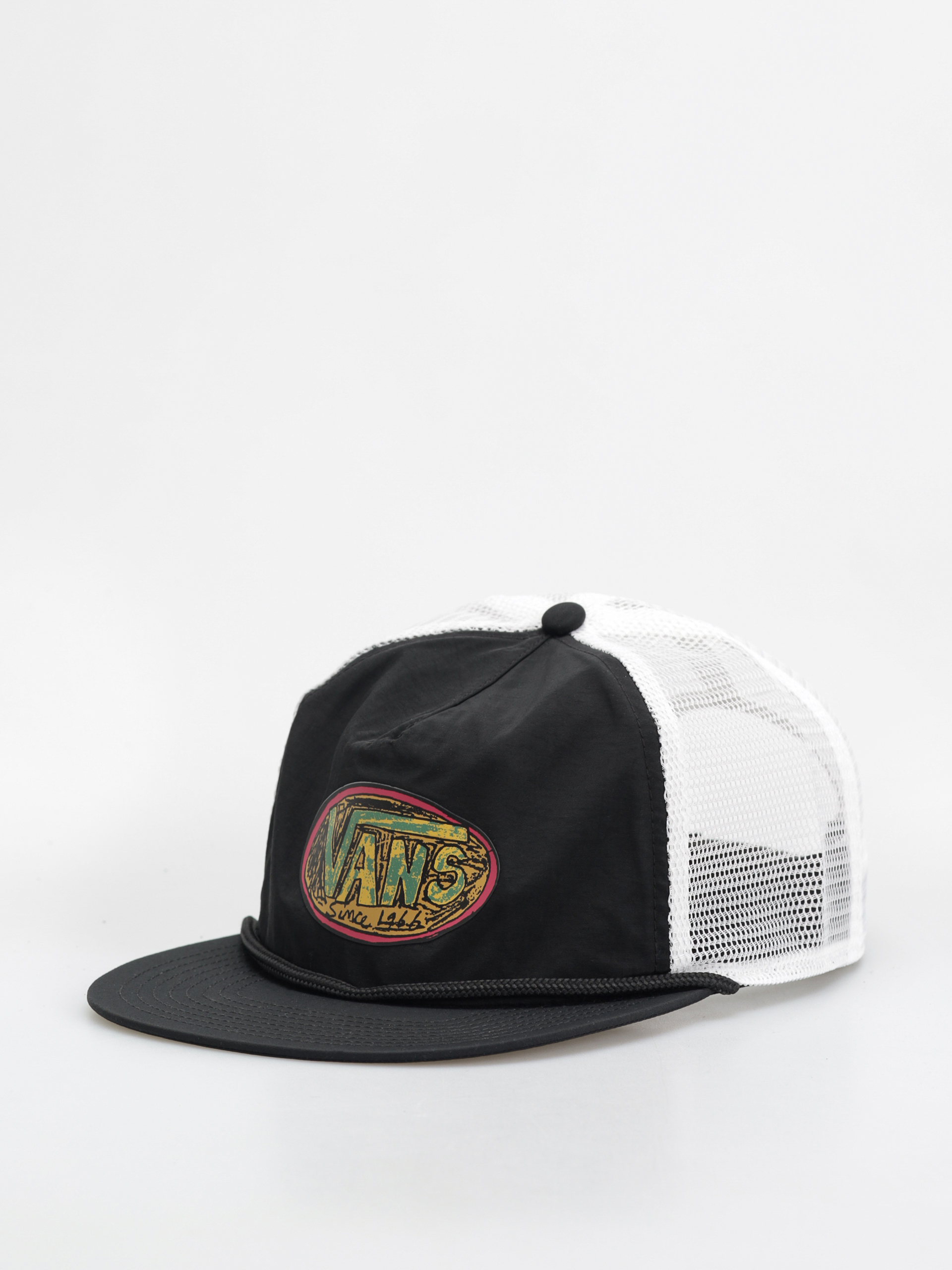 Kšiltovka  Vans Sixty Sixers Unstructured Trucker (black)