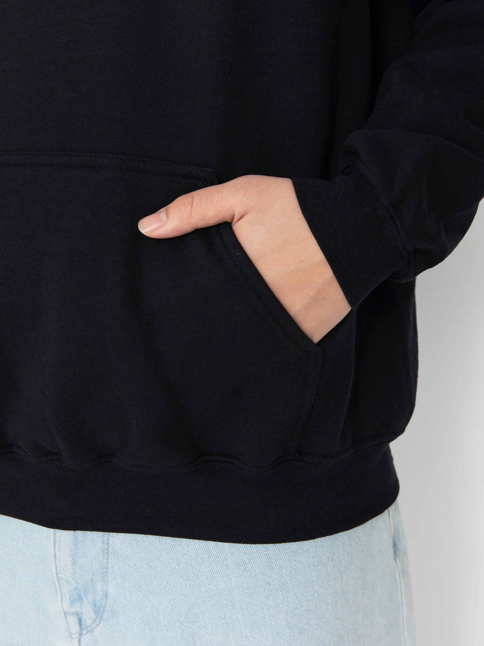 Mikina s kapucí Thrasher X Toy Machine Chinatown HD (black)