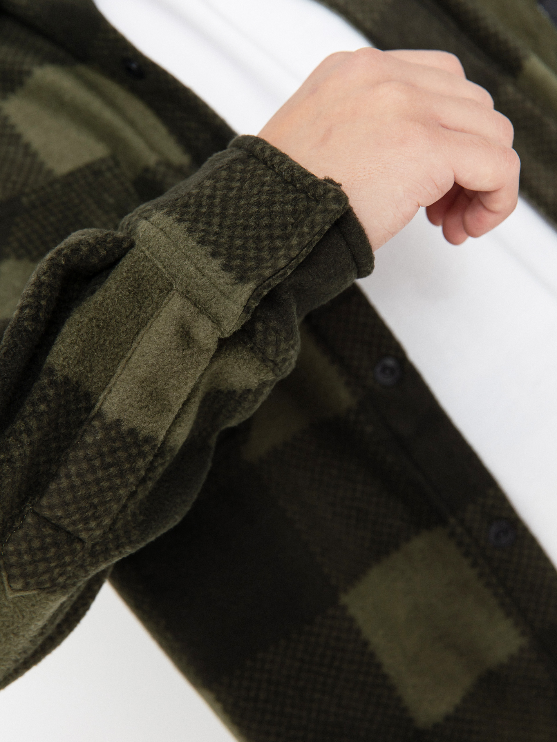 Košile ThirtyTwo Rest Stop Shirt (military)