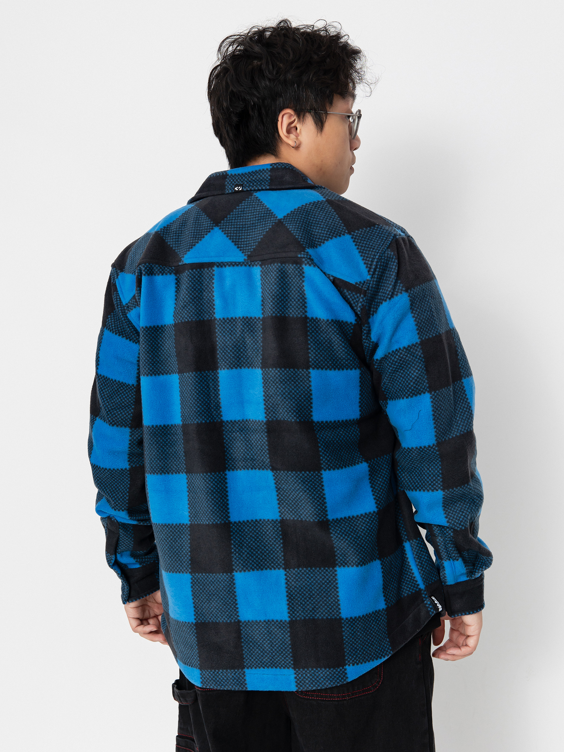 Košile ThirtyTwo Rest Stop Shirt (blue/grey)