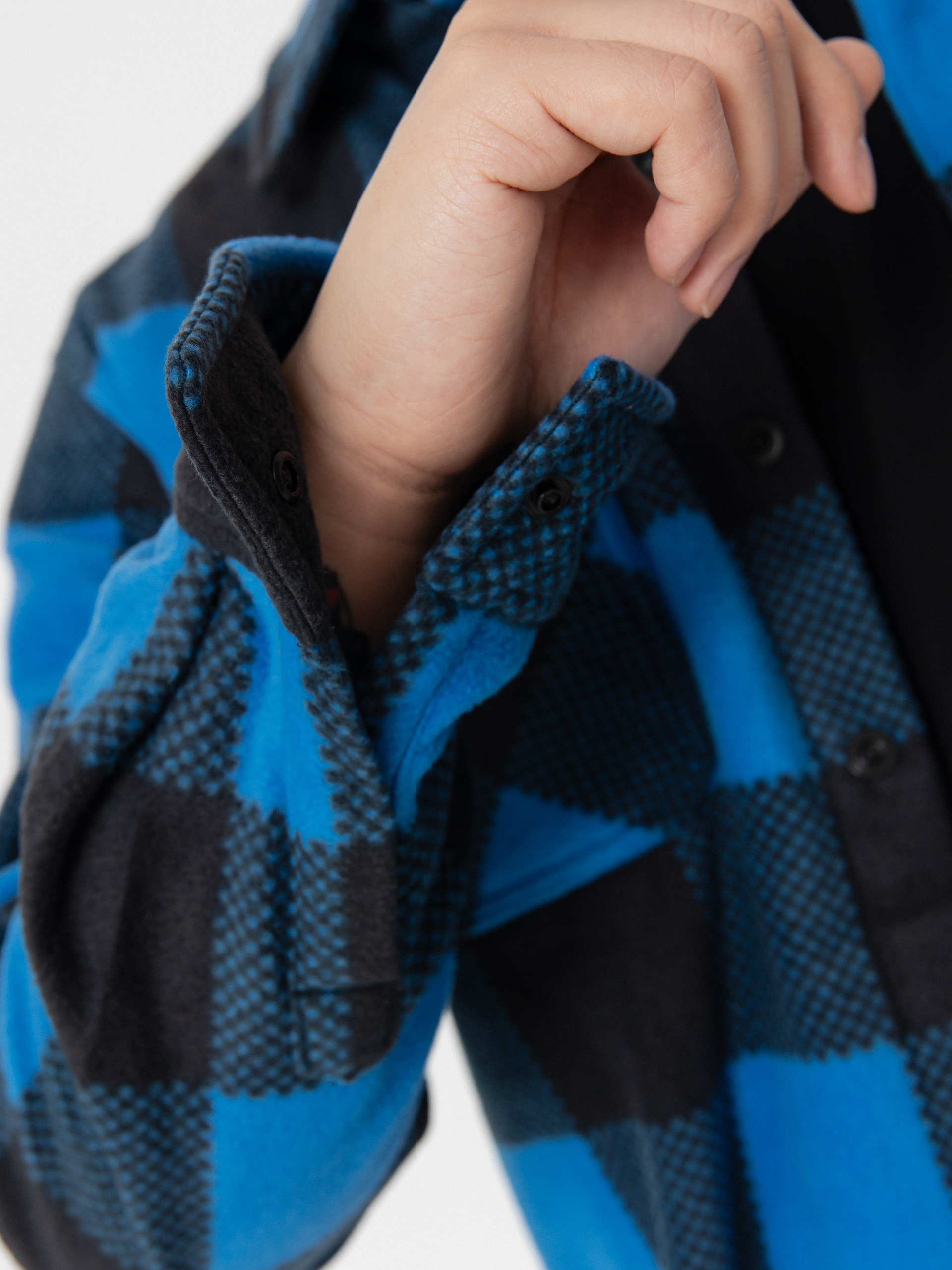 Košile ThirtyTwo Rest Stop Shirt (blue/grey)