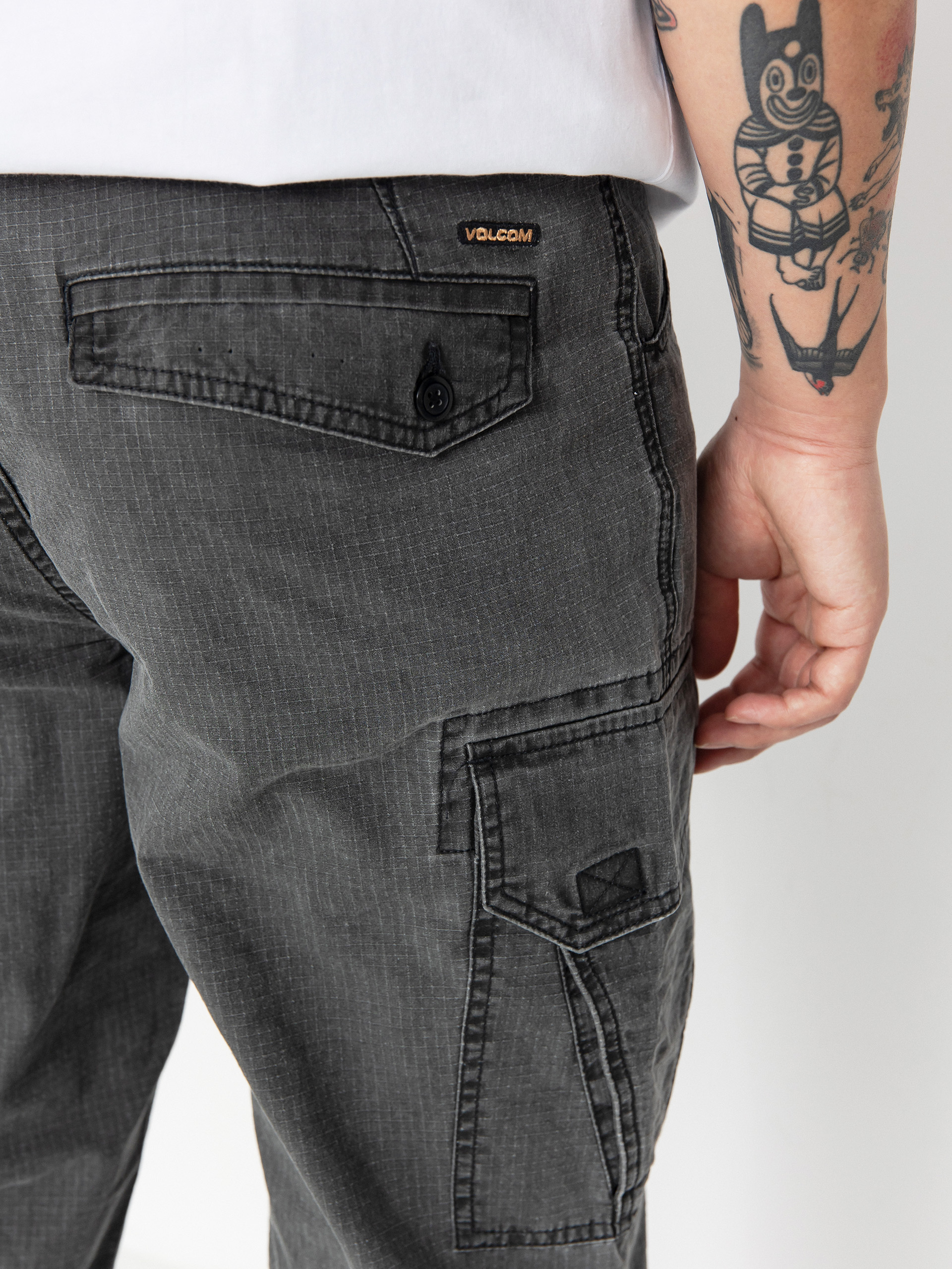Kalhoty Volcom Team Cargo (stealth)