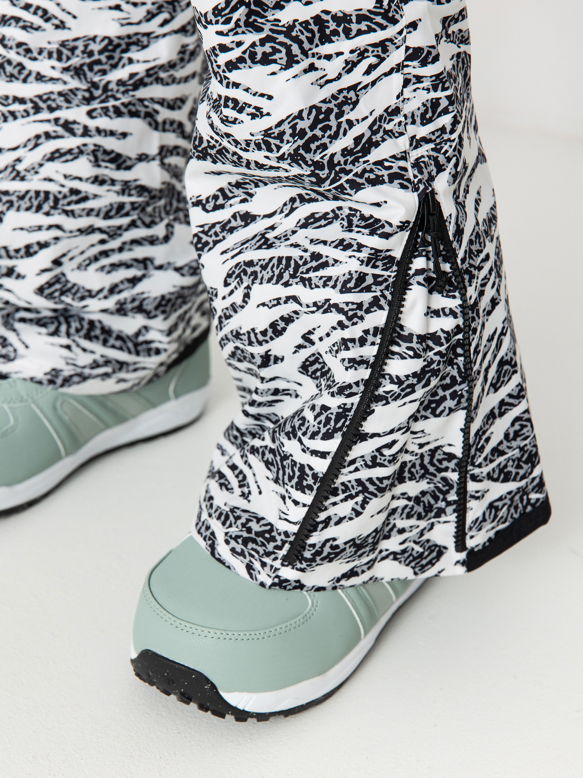 Dámské Snowboardové kalhoty  Burton Marcy High Rise High Stretch (zebra camo)