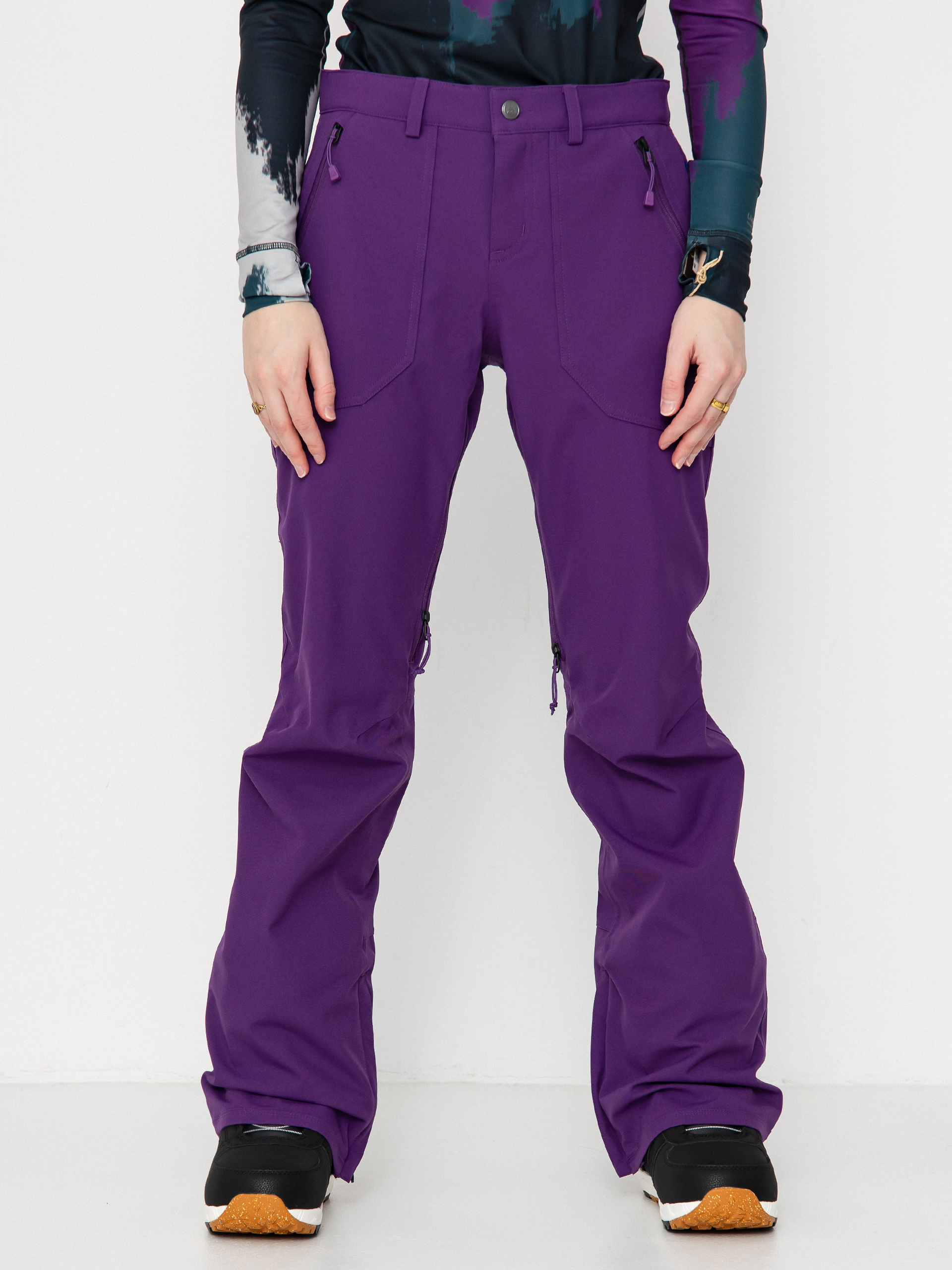 Snowboardovu00e9 kalhoty  Burton Vida Stretch Wmn (imperial purple)