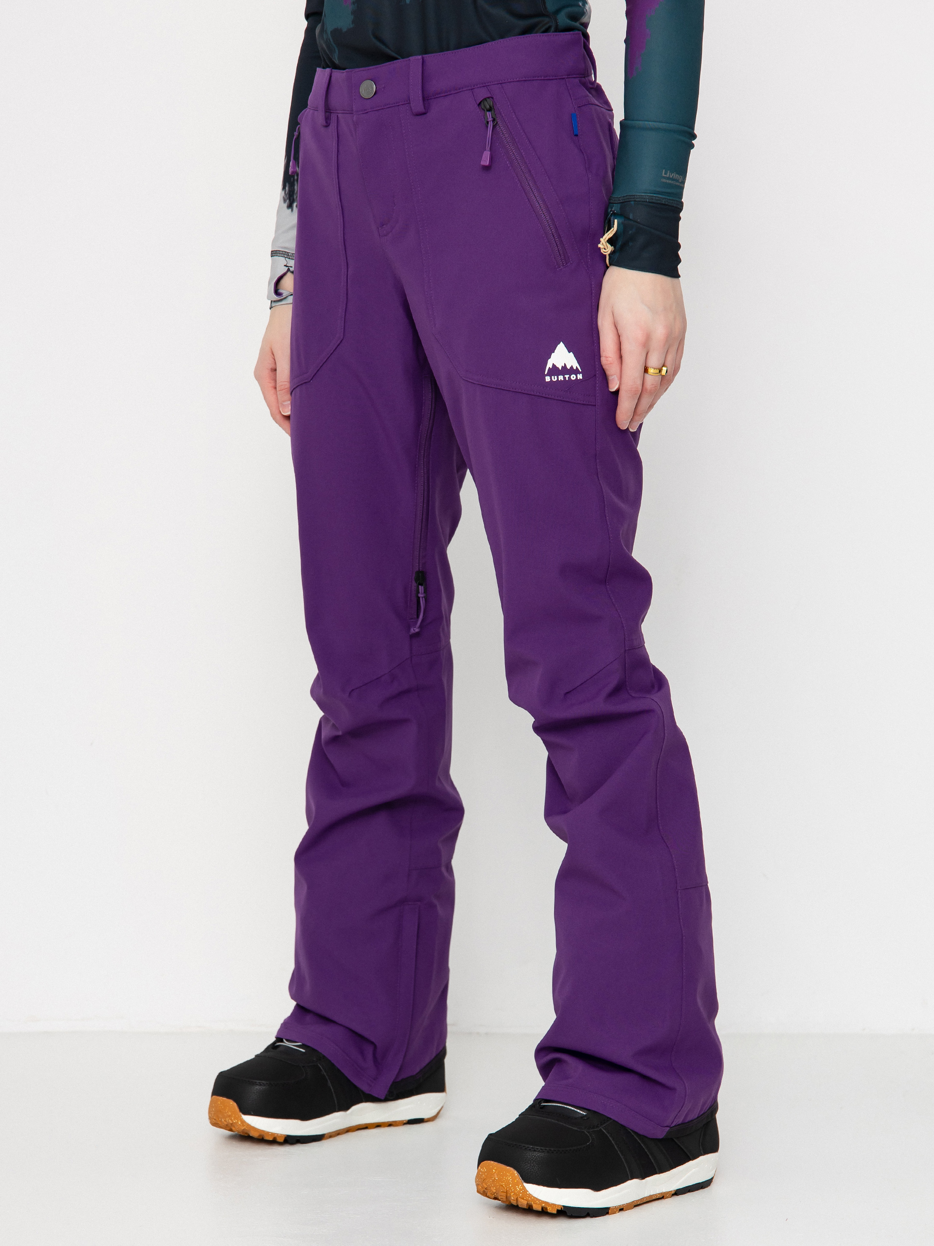 Dámské Snowboardové kalhoty  Burton Vida Stretch (imperial purple)