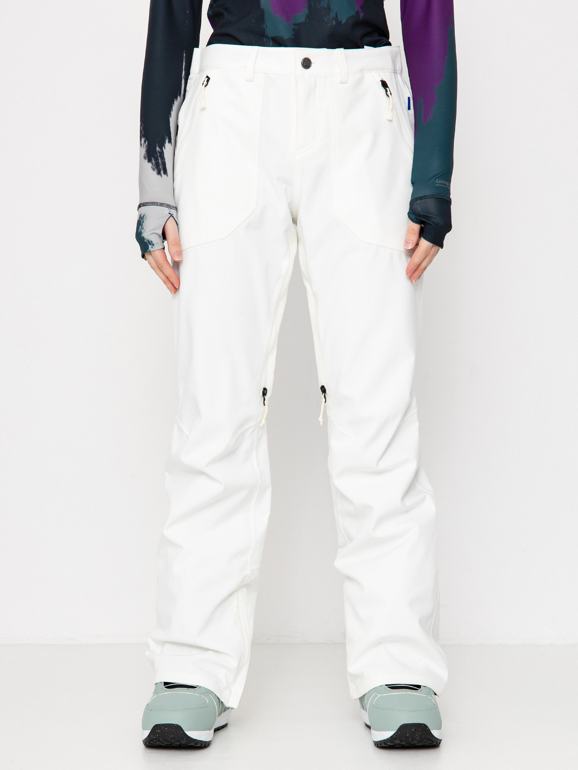 Snowboardovu00e9 kalhoty  Burton Vida Stretch Wmn (stout white)