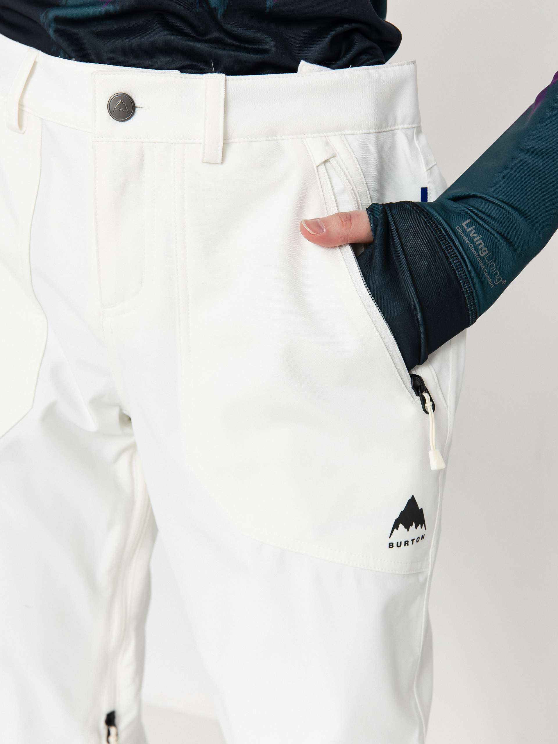 Dámské Snowboardové kalhoty  Burton Vida Stretch (stout white)