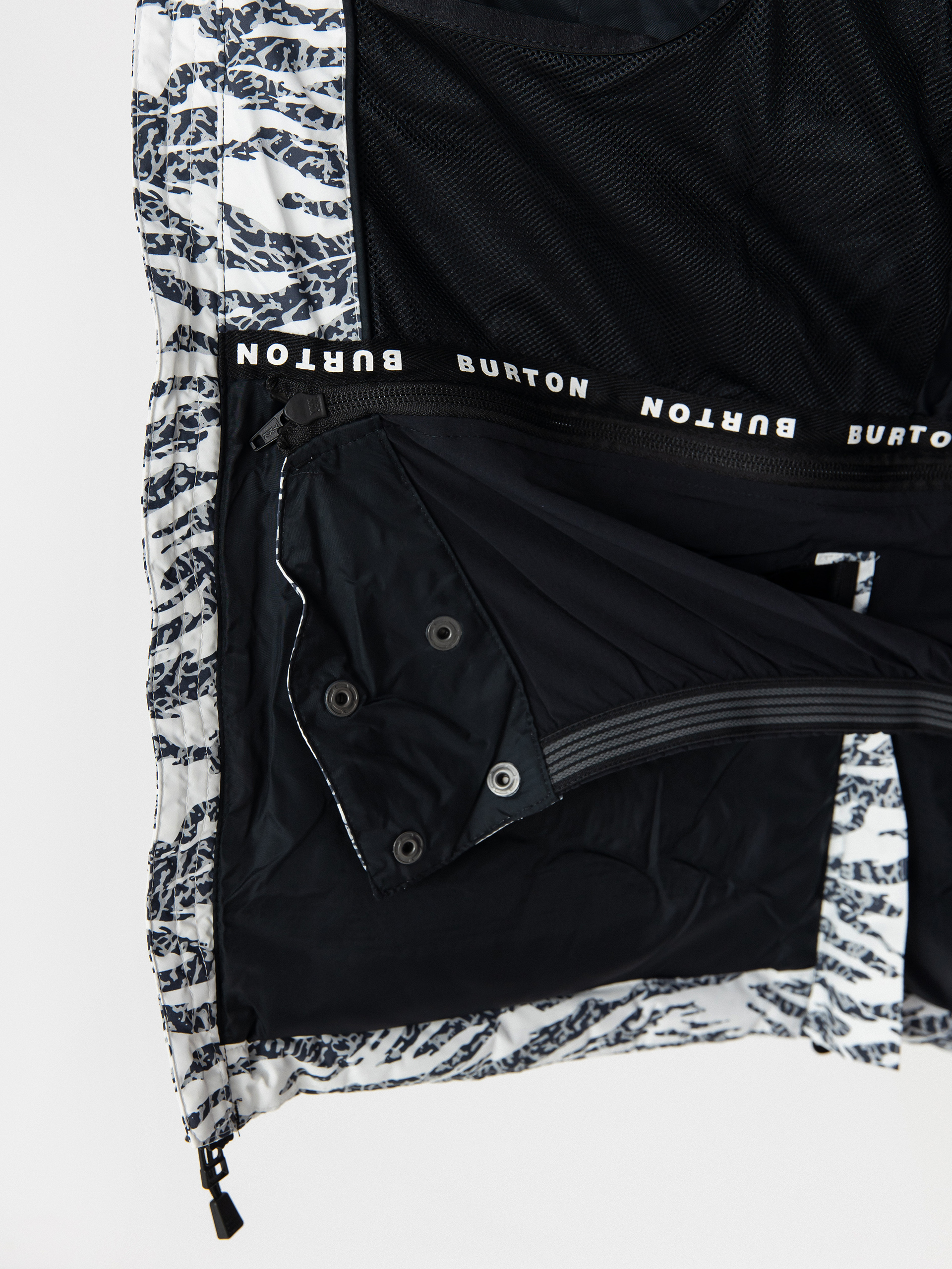 Dámská Snowboardová bunda Burton Loyil Down (zebra camo)
