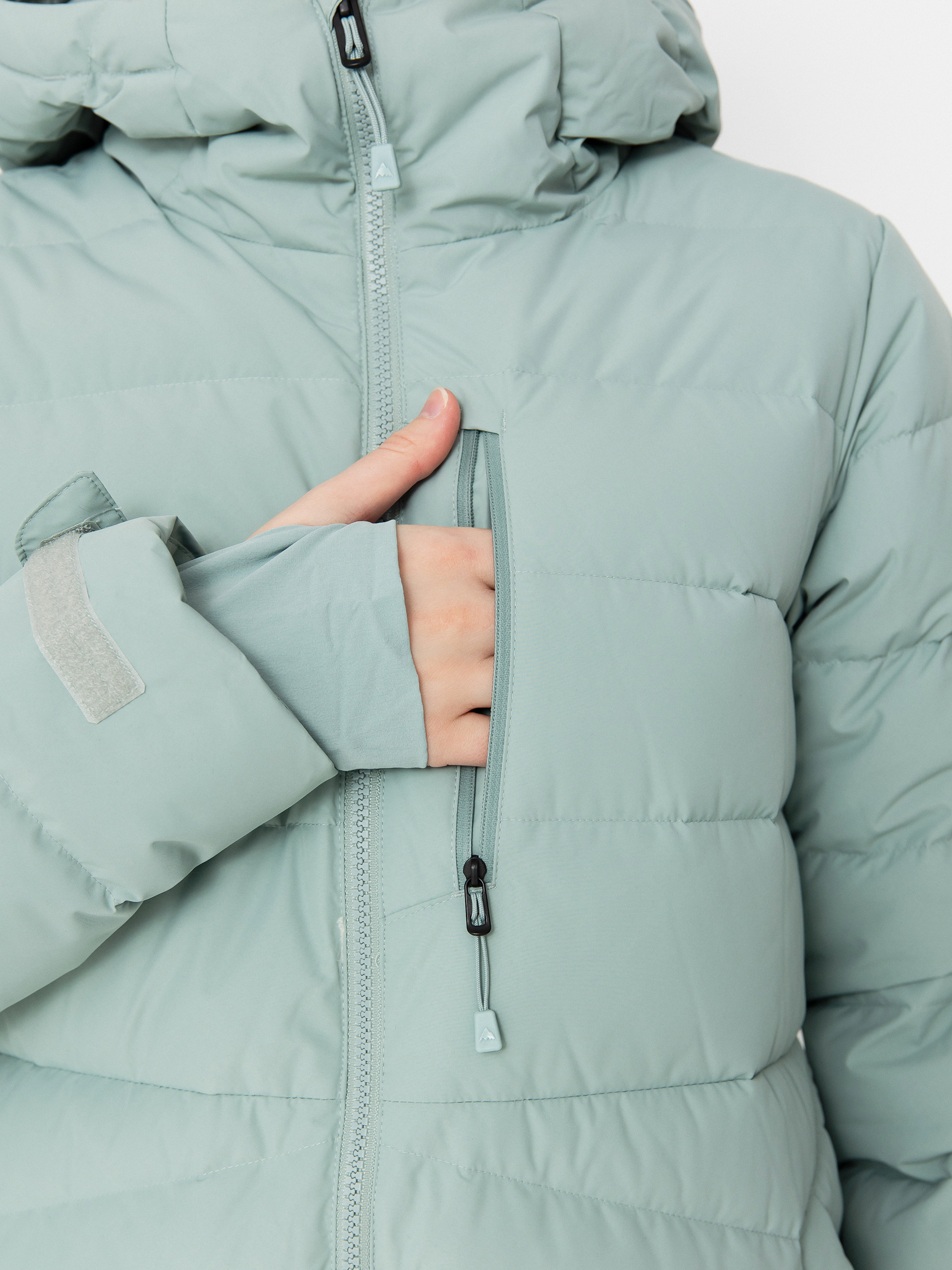 Dámská Snowboardová bunda Burton Loyil Down (petrol green)