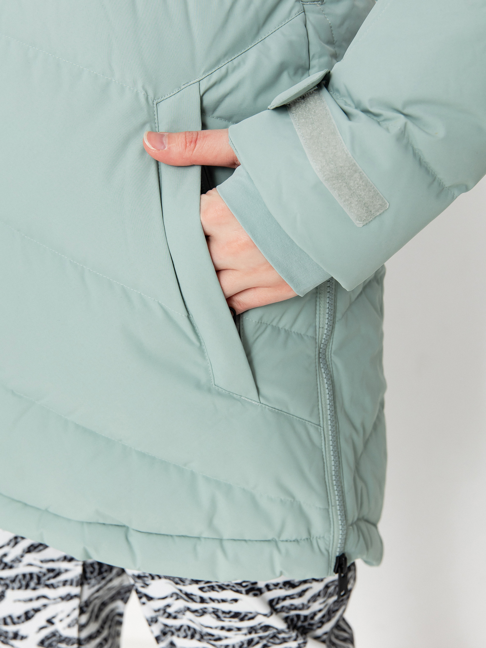 Dámská Snowboardová bunda Burton Loyil Down (petrol green)