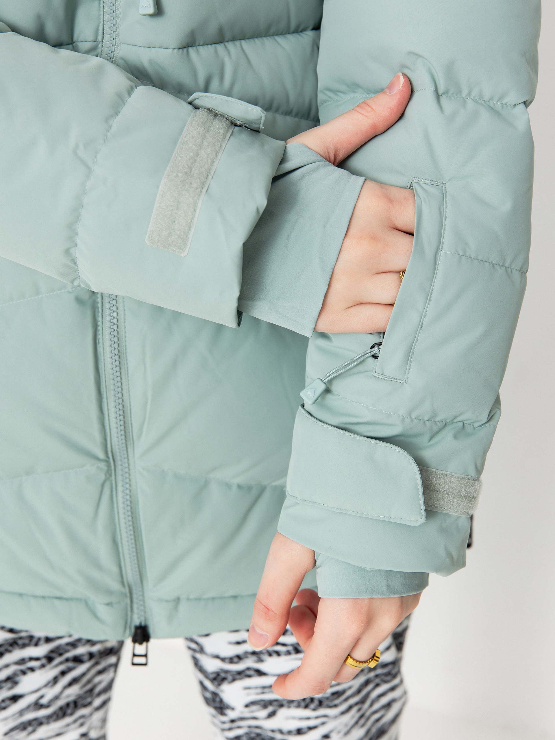 Dámská Snowboardová bunda Burton Loyil Down (petrol green)