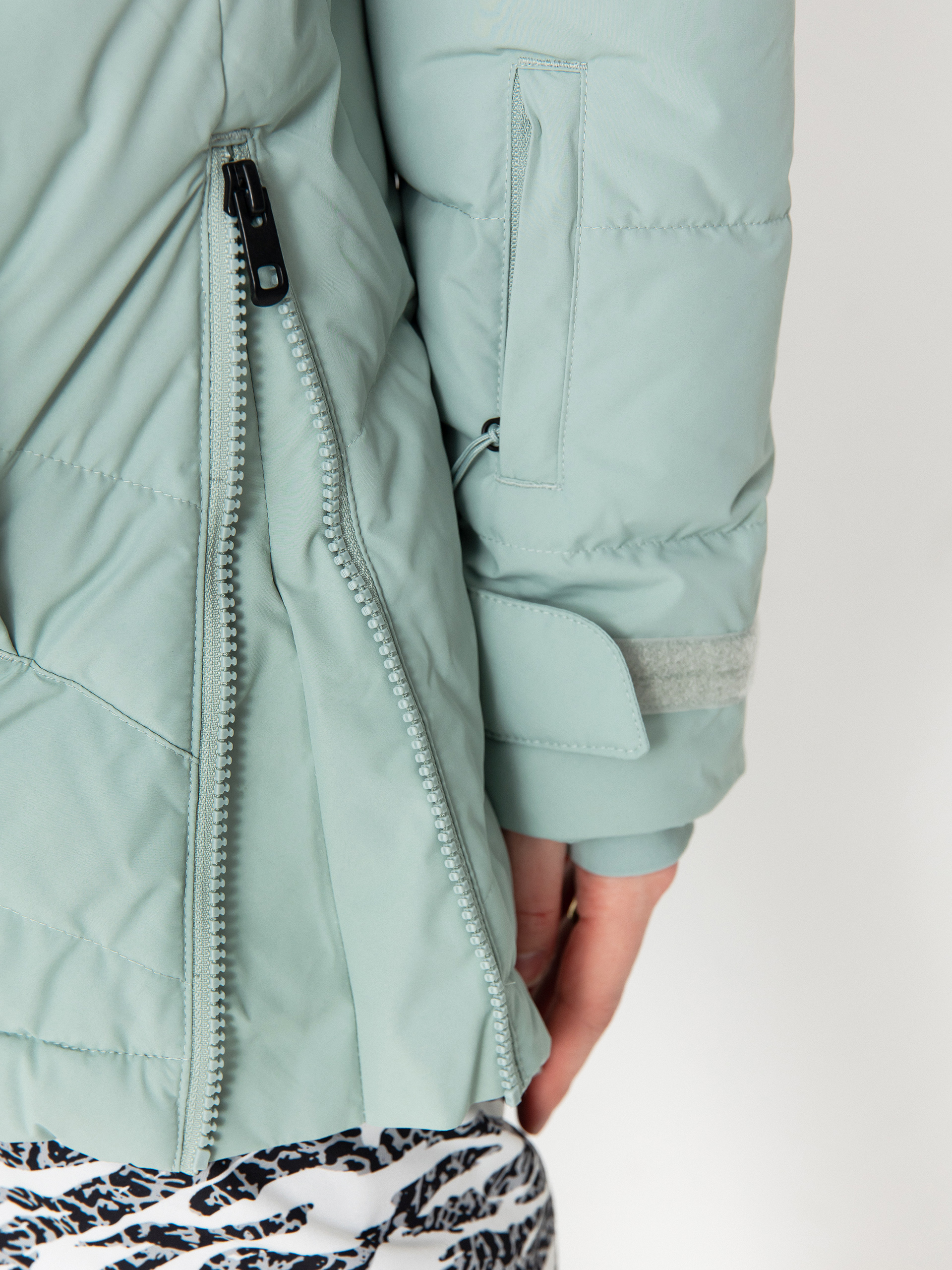 Dámská Snowboardová bunda Burton Loyil Down (petrol green)