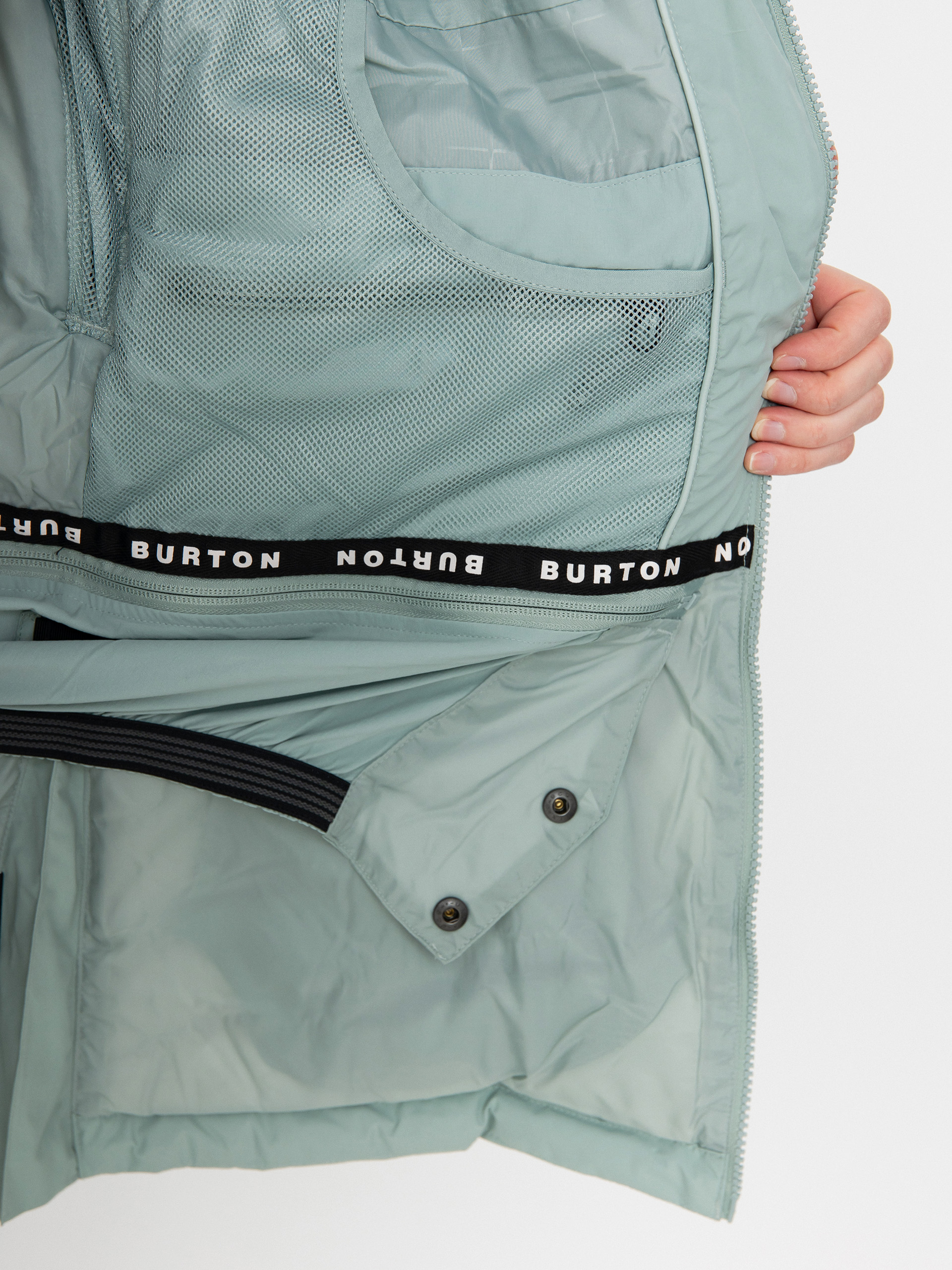 Dámská Snowboardová bunda Burton Loyil Down (petrol green)