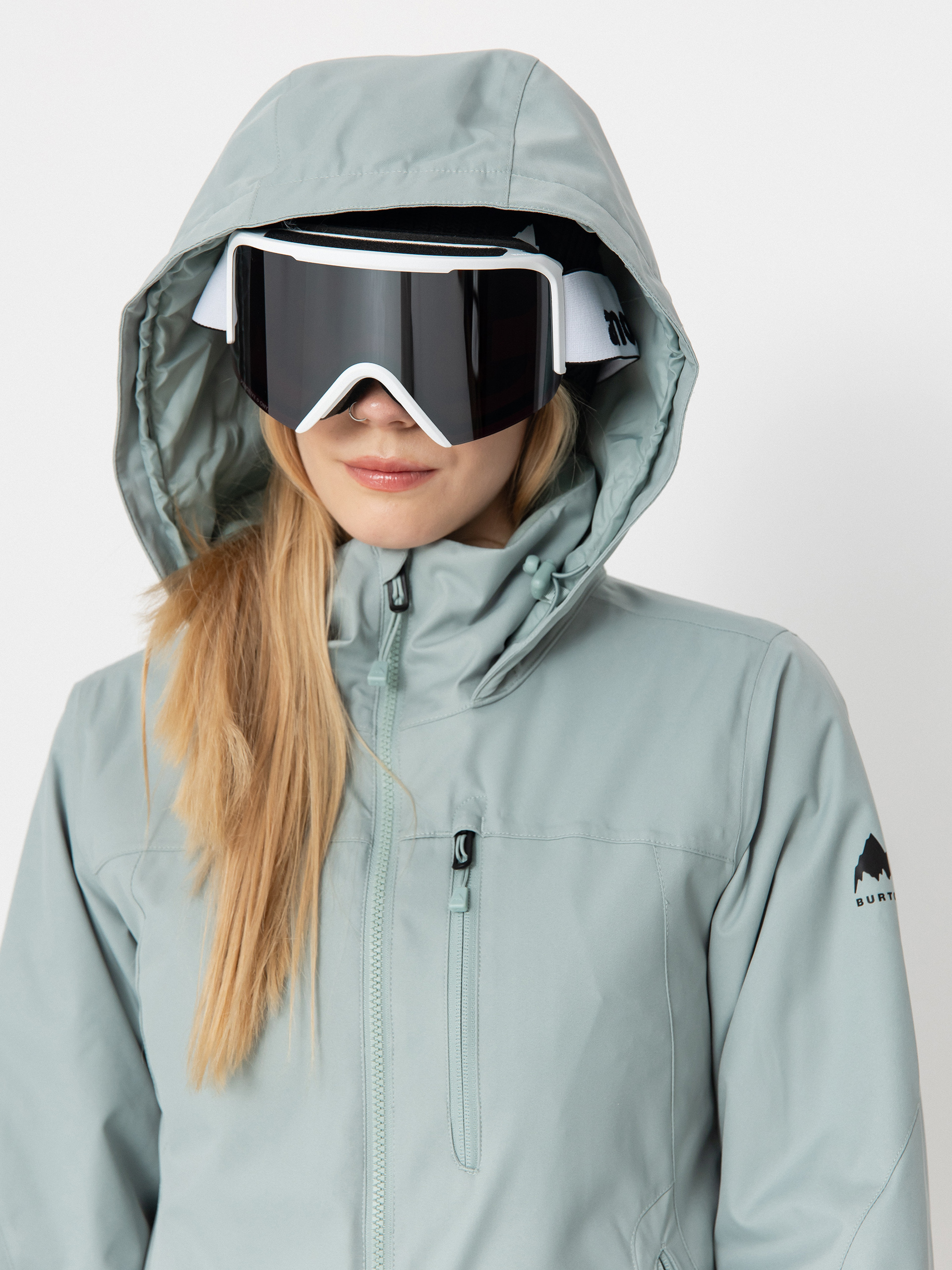 Dámská Snowboardová bunda Burton Lelah (petrol green)