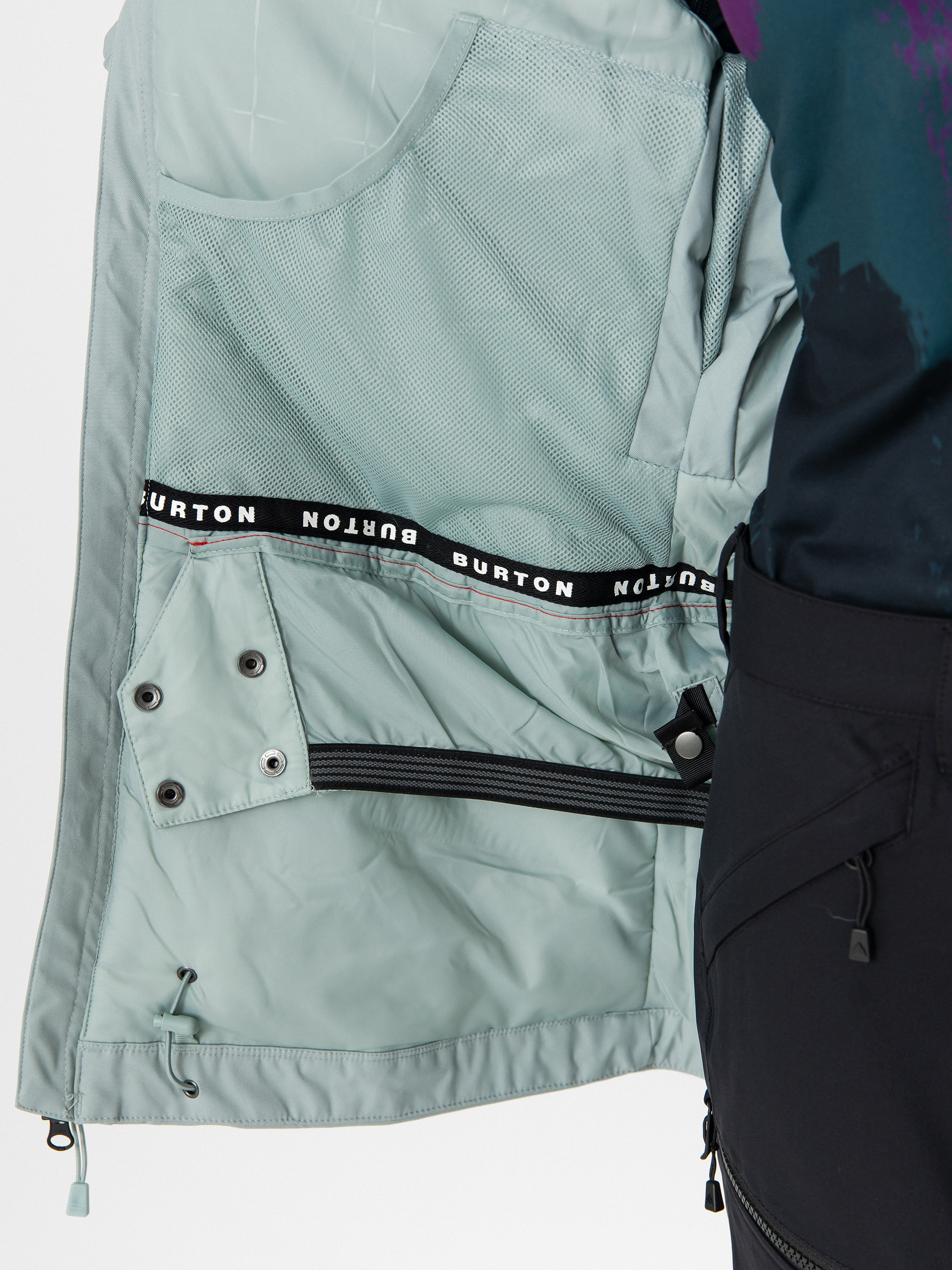 Dámská Snowboardová bunda Burton Lelah (petrol green)