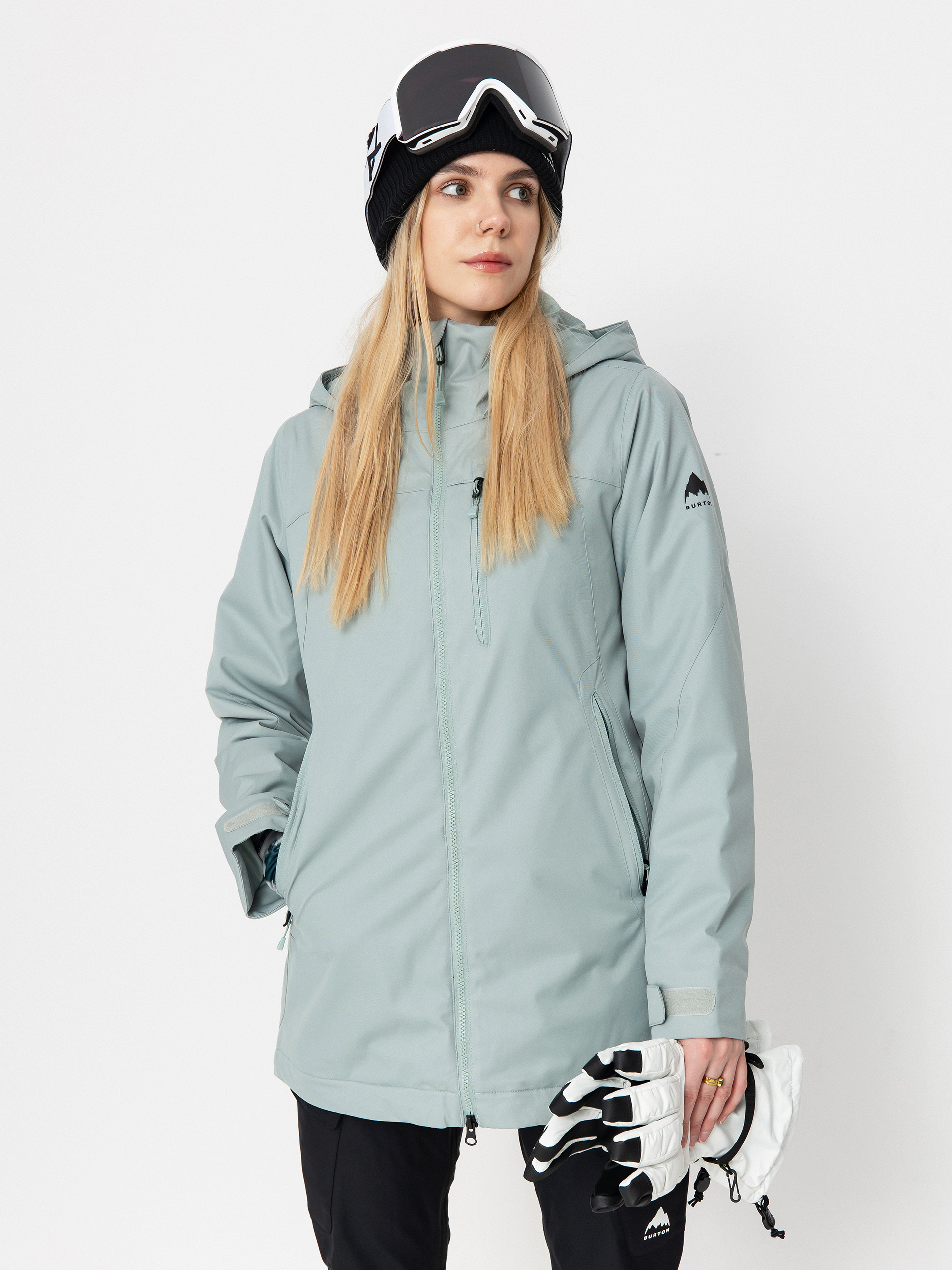 Dámská Snowboardová bunda Burton Lelah (petrol green)