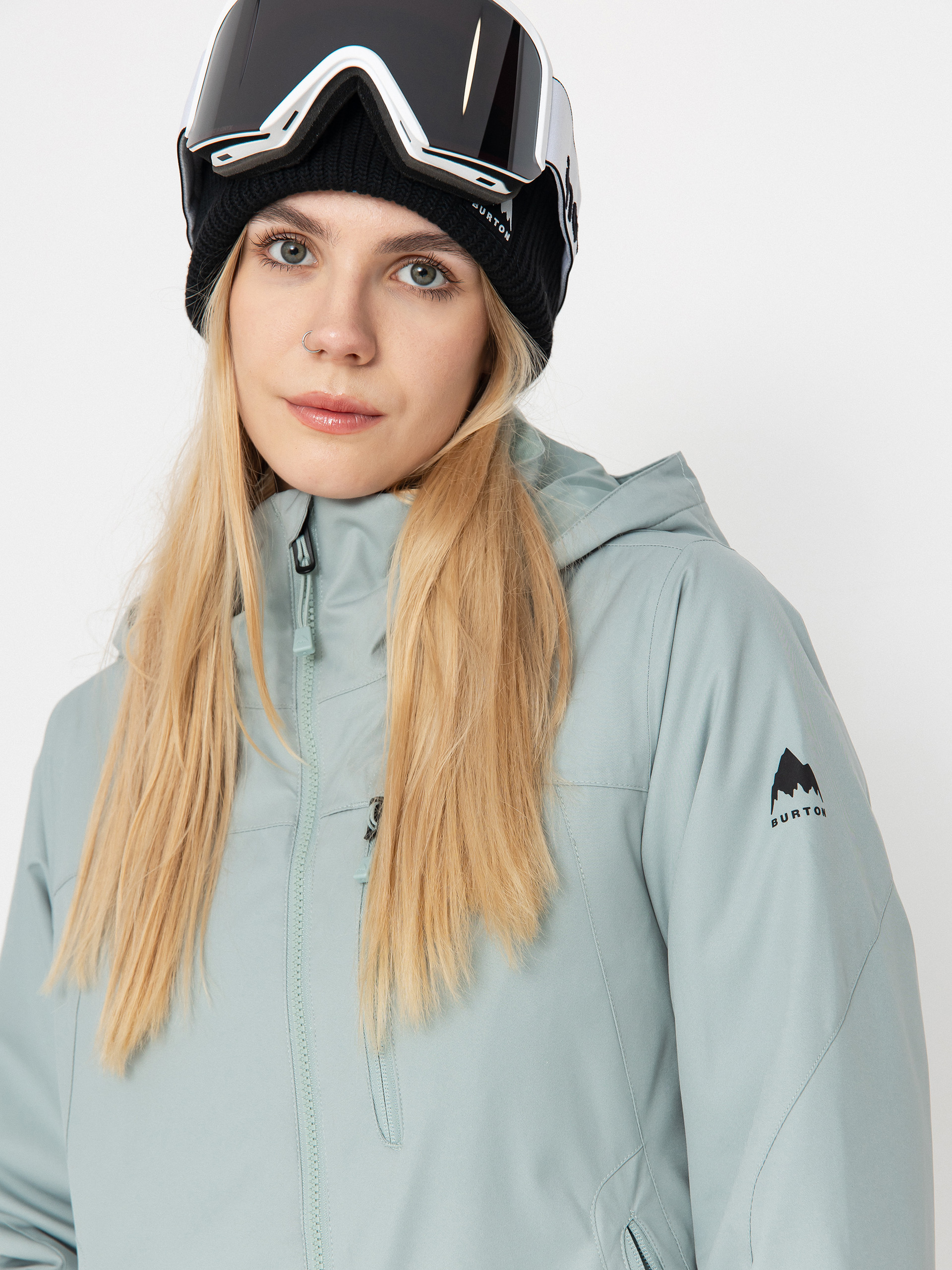 Dámská Snowboardová bunda Burton Lelah (petrol green)