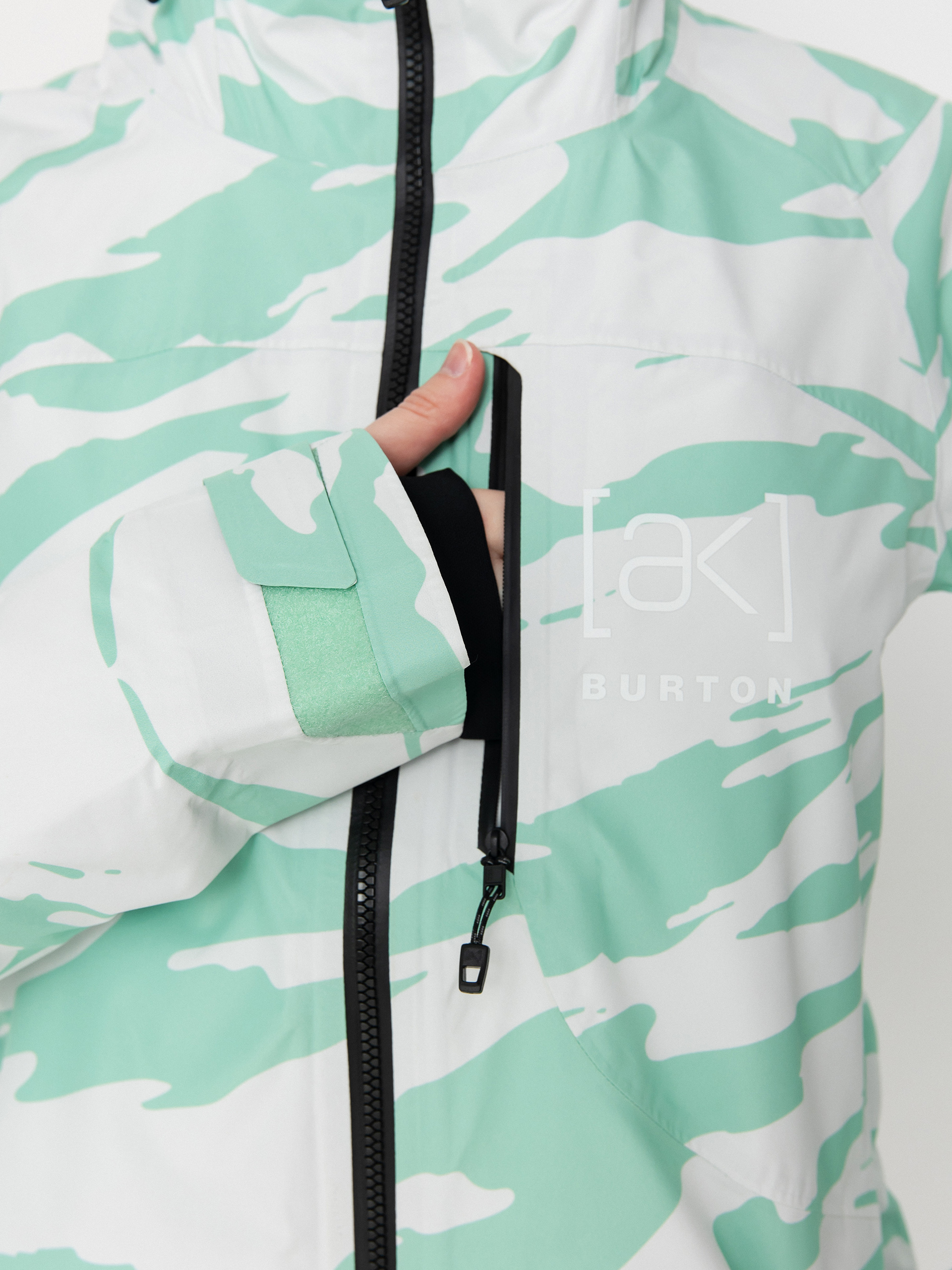 Dámská Snowboardová bunda Burton Ak Gore Tex Embark (oversized zebra)