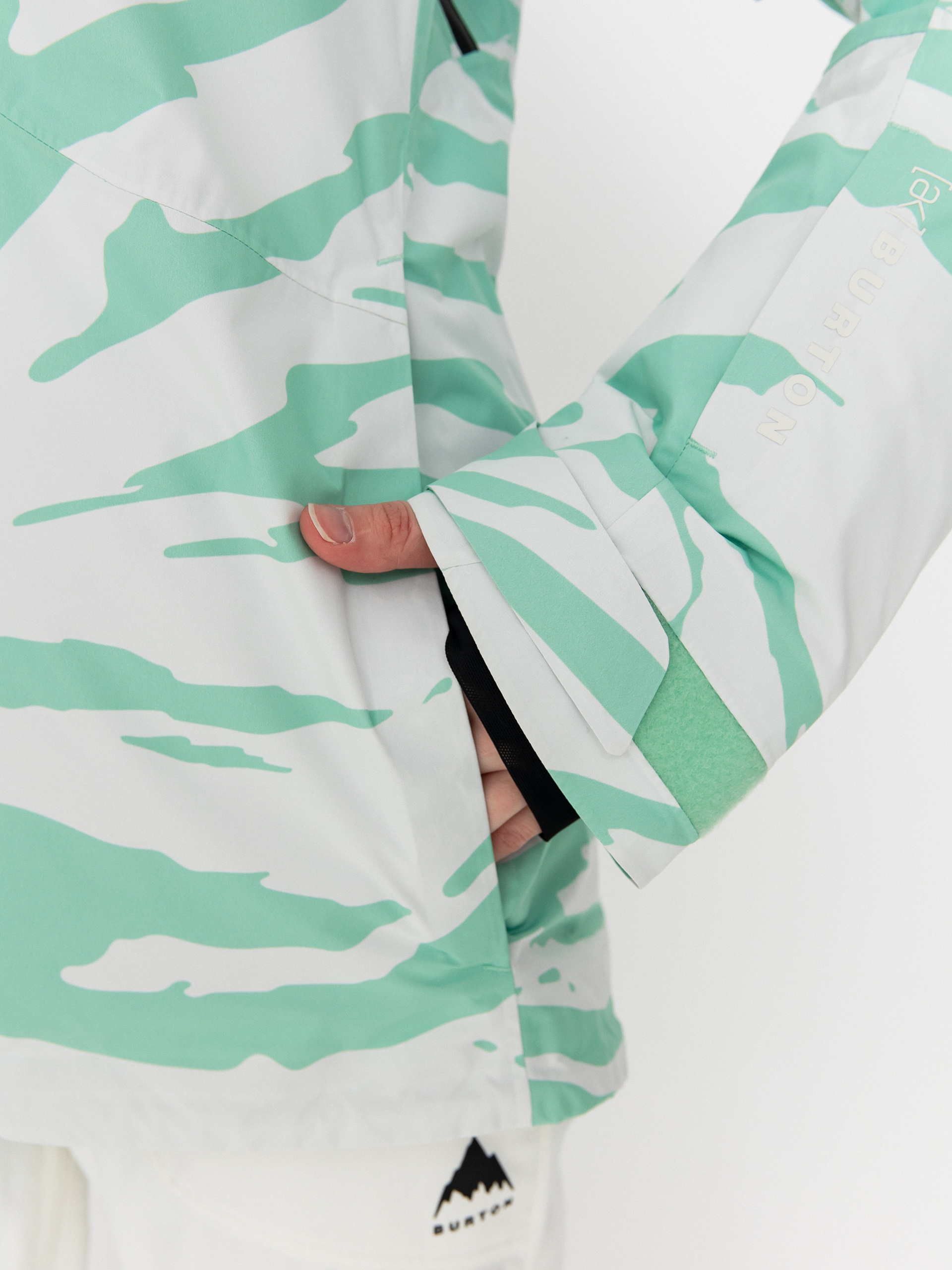 Dámská Snowboardová bunda Burton Ak Gore Tex Embark (oversized zebra)